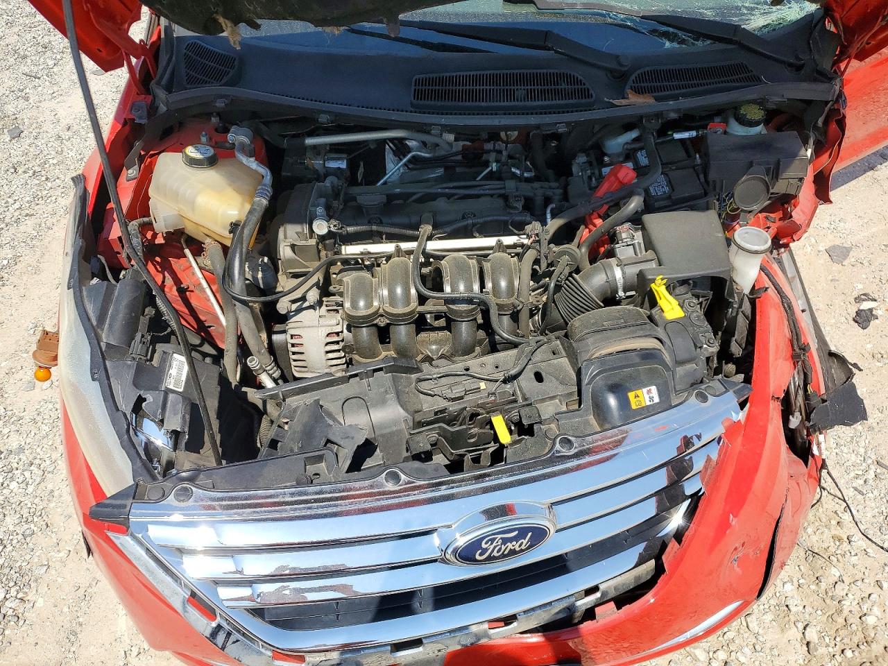 2012 Ford Fiesta Se Red vin: 3FADP4BJ1CM198525