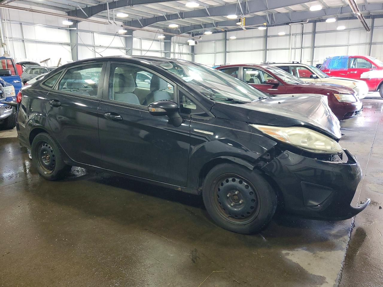 2013 Ford Fiesta Se Black vin: 3FADP4BJ1DM164912
