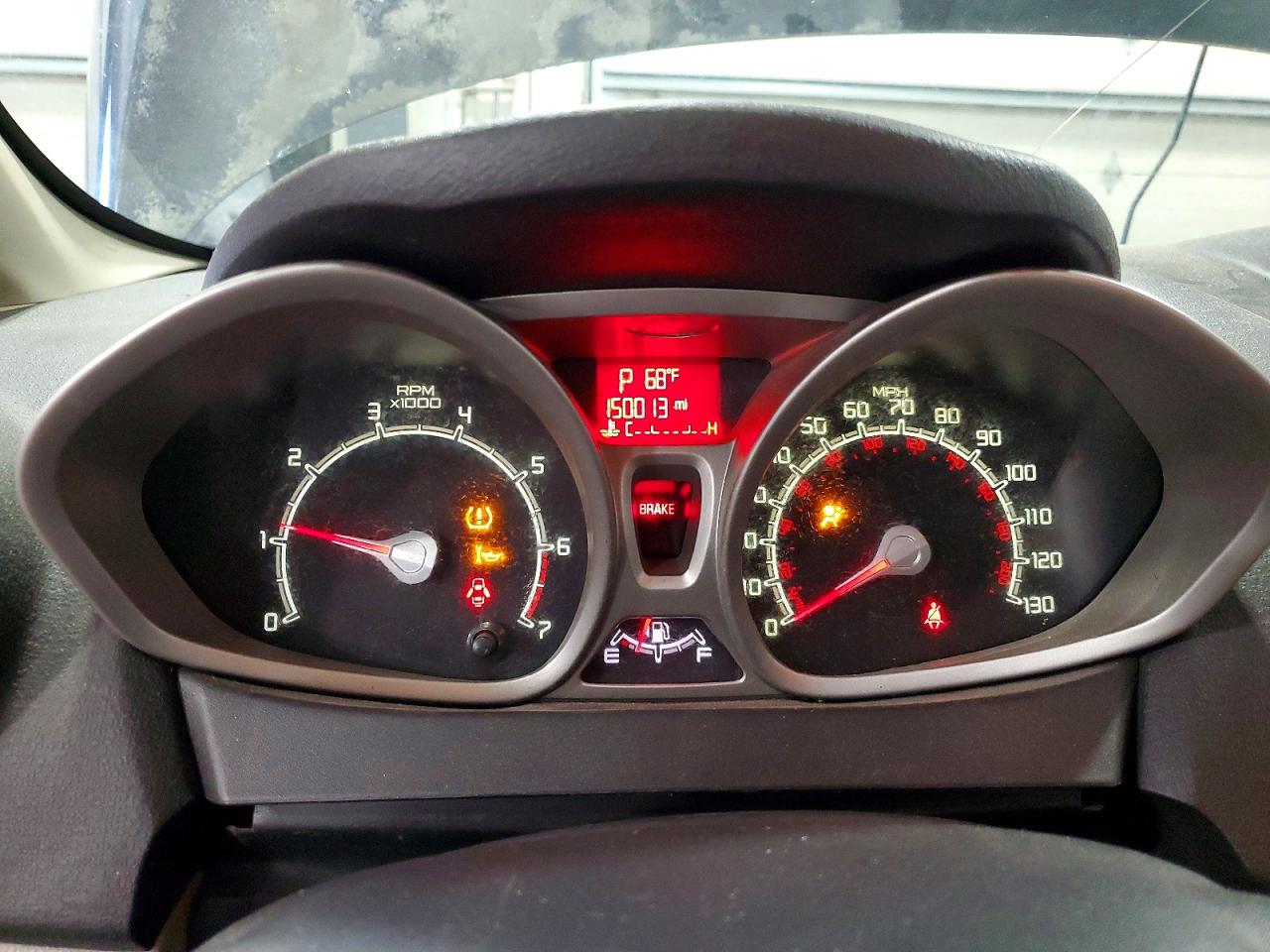 2013 Ford Fiesta Se Black vin: 3FADP4BJ1DM164912