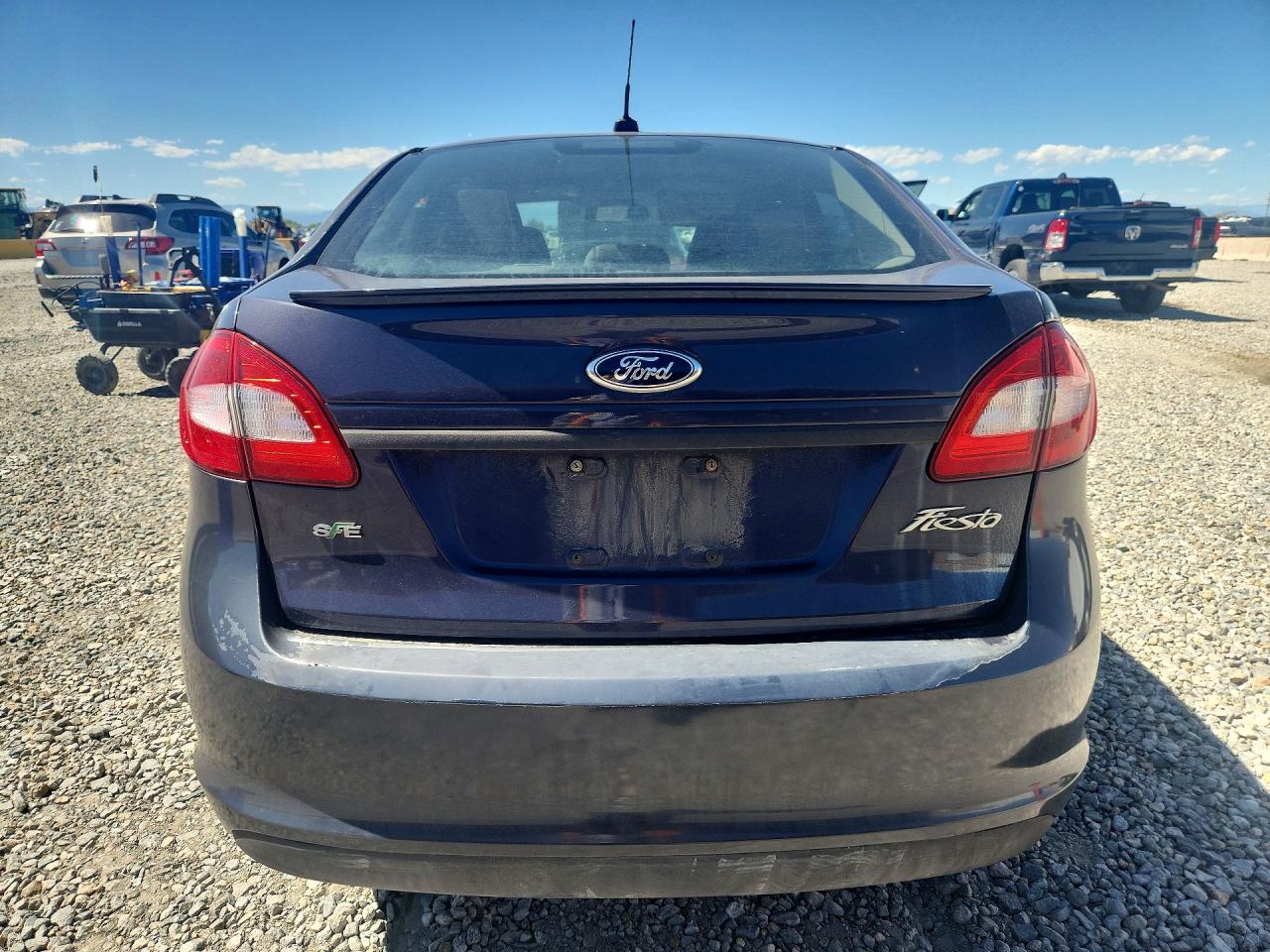 2013 Ford Fiesta Se Gray vin: 3FADP4BJ1DM183749