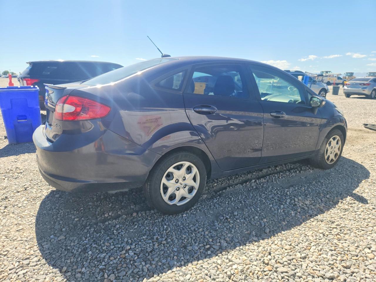 2013 Ford Fiesta Se Gray vin: 3FADP4BJ1DM183749