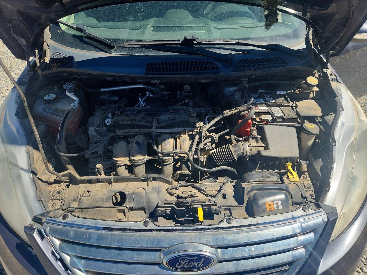 2013 Ford Fiesta Se Gray vin: 3FADP4BJ1DM183749