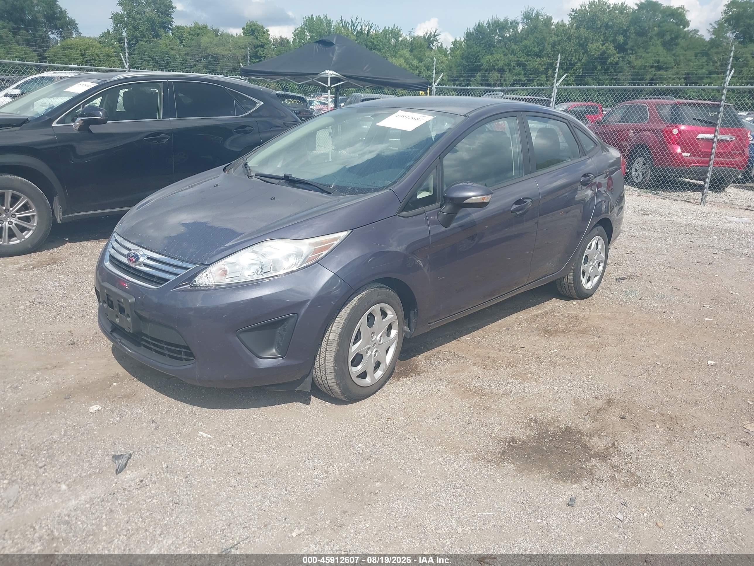 2013 Ford Fiesta Se Синий vin: 3FADP4BJ1DM184321