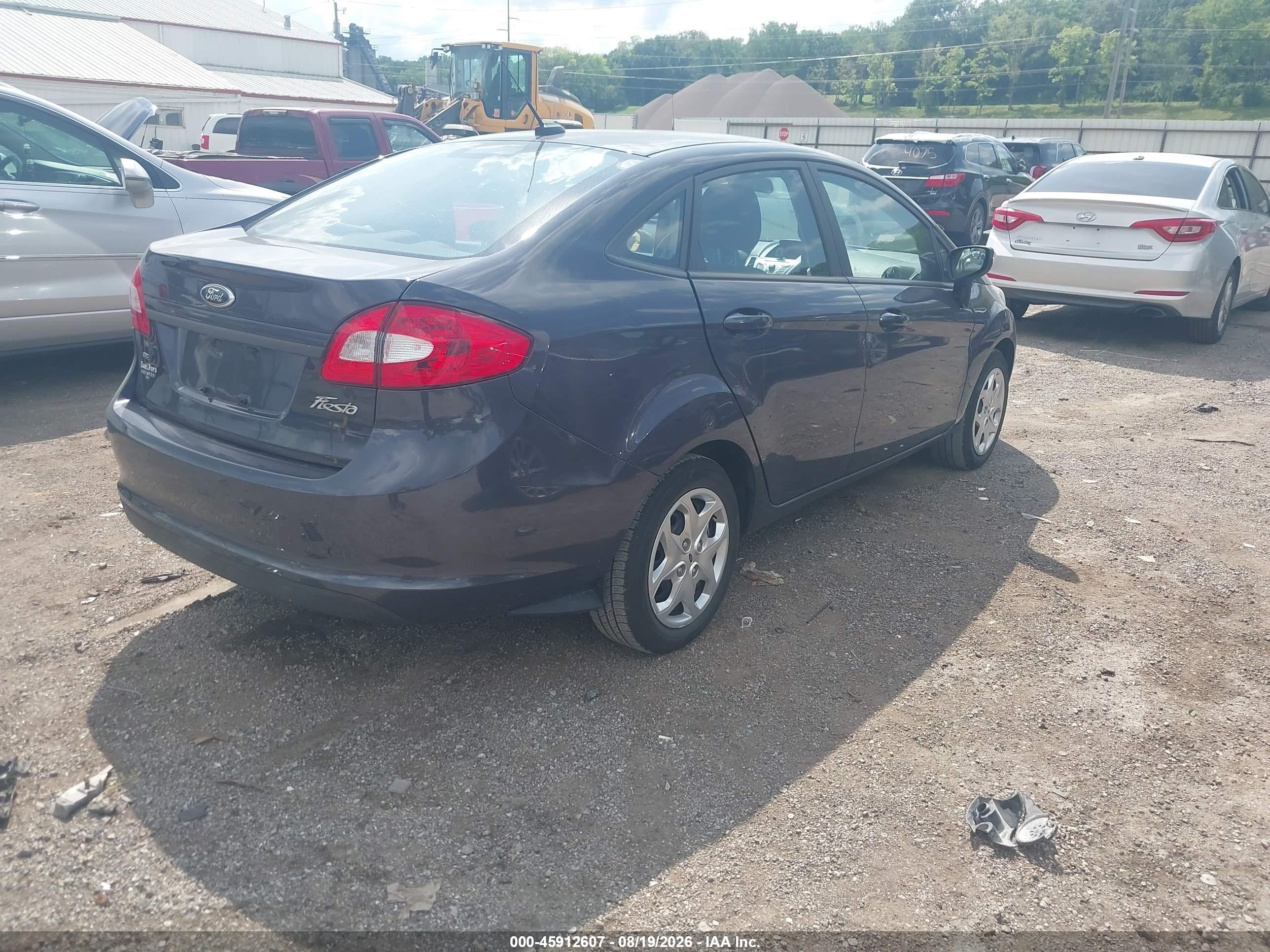 2013 Ford Fiesta Se Синий vin: 3FADP4BJ1DM184321