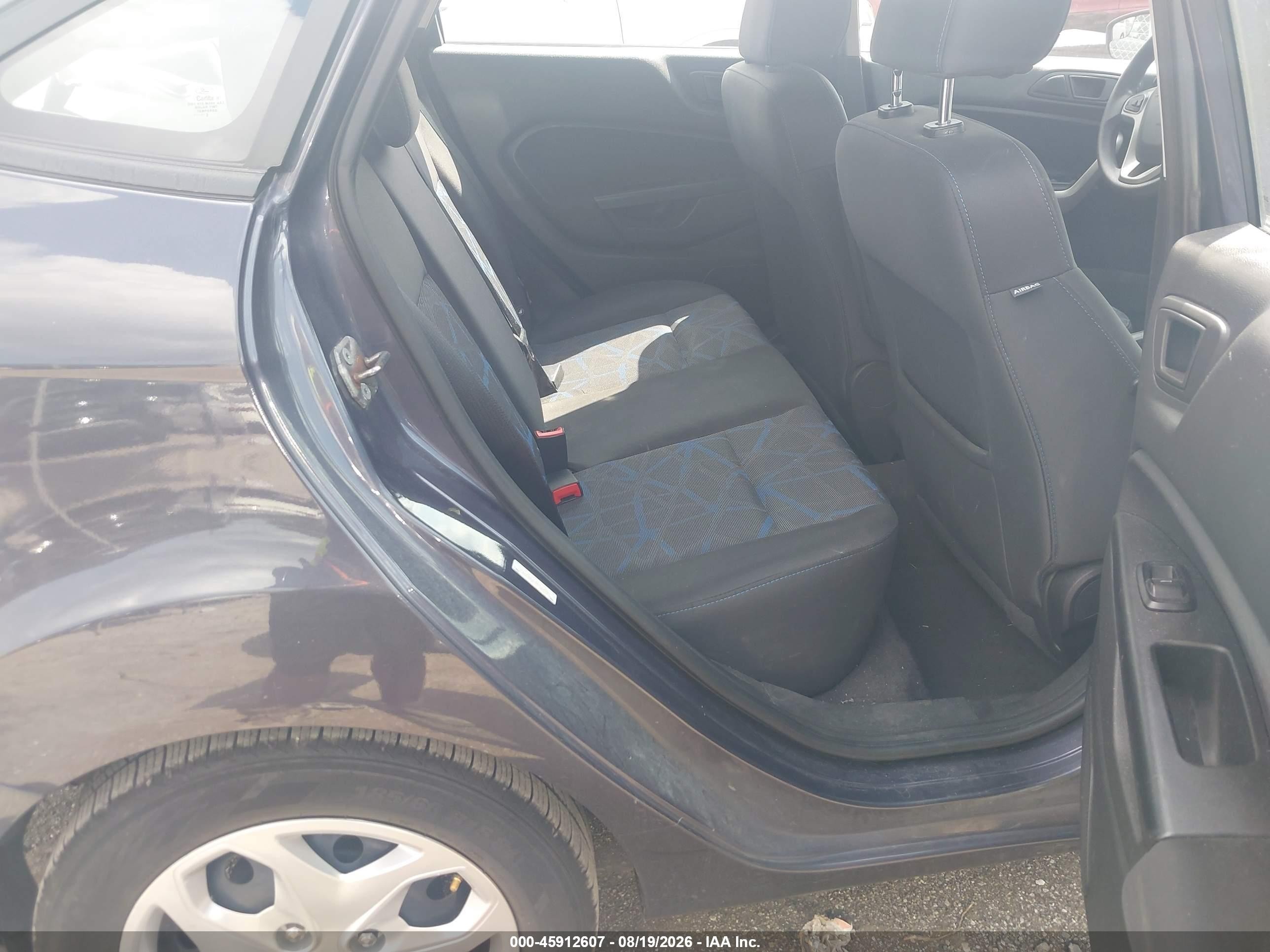 2013 Ford Fiesta Se Синий vin: 3FADP4BJ1DM184321