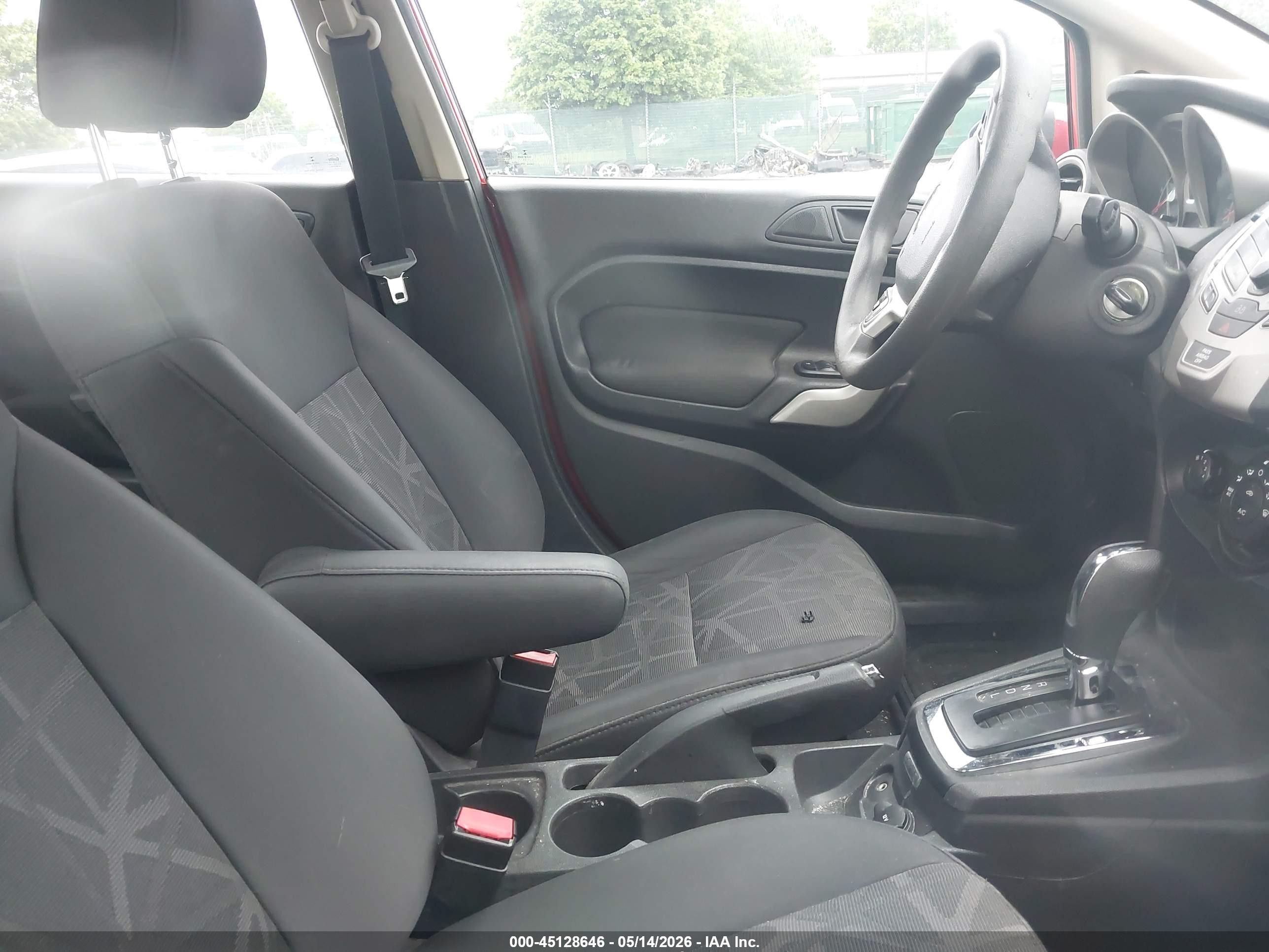 2013 Ford Fiesta Se Red vin: 3FADP4BJ1DM191415
