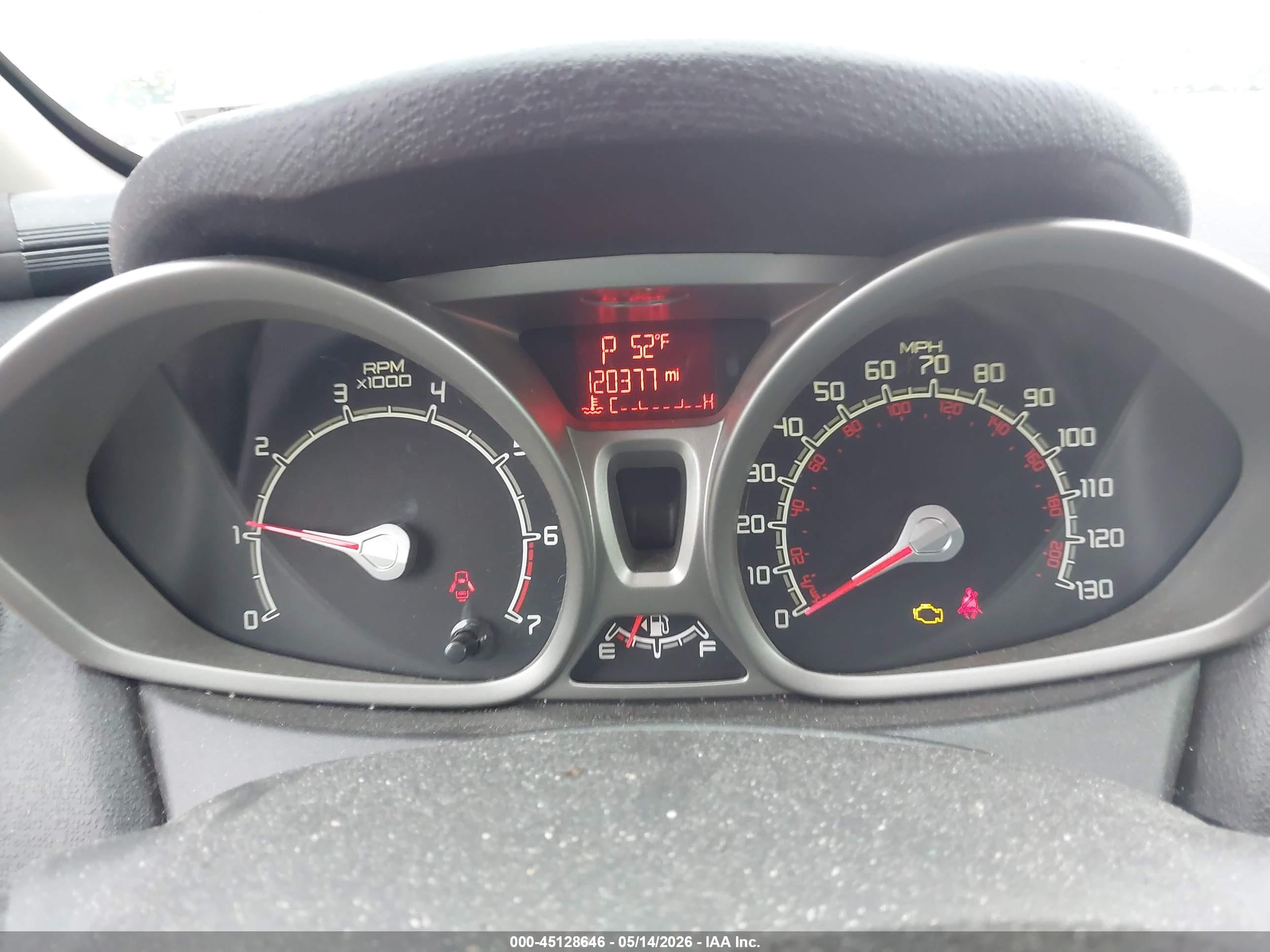 2013 Ford Fiesta Se Red vin: 3FADP4BJ1DM191415