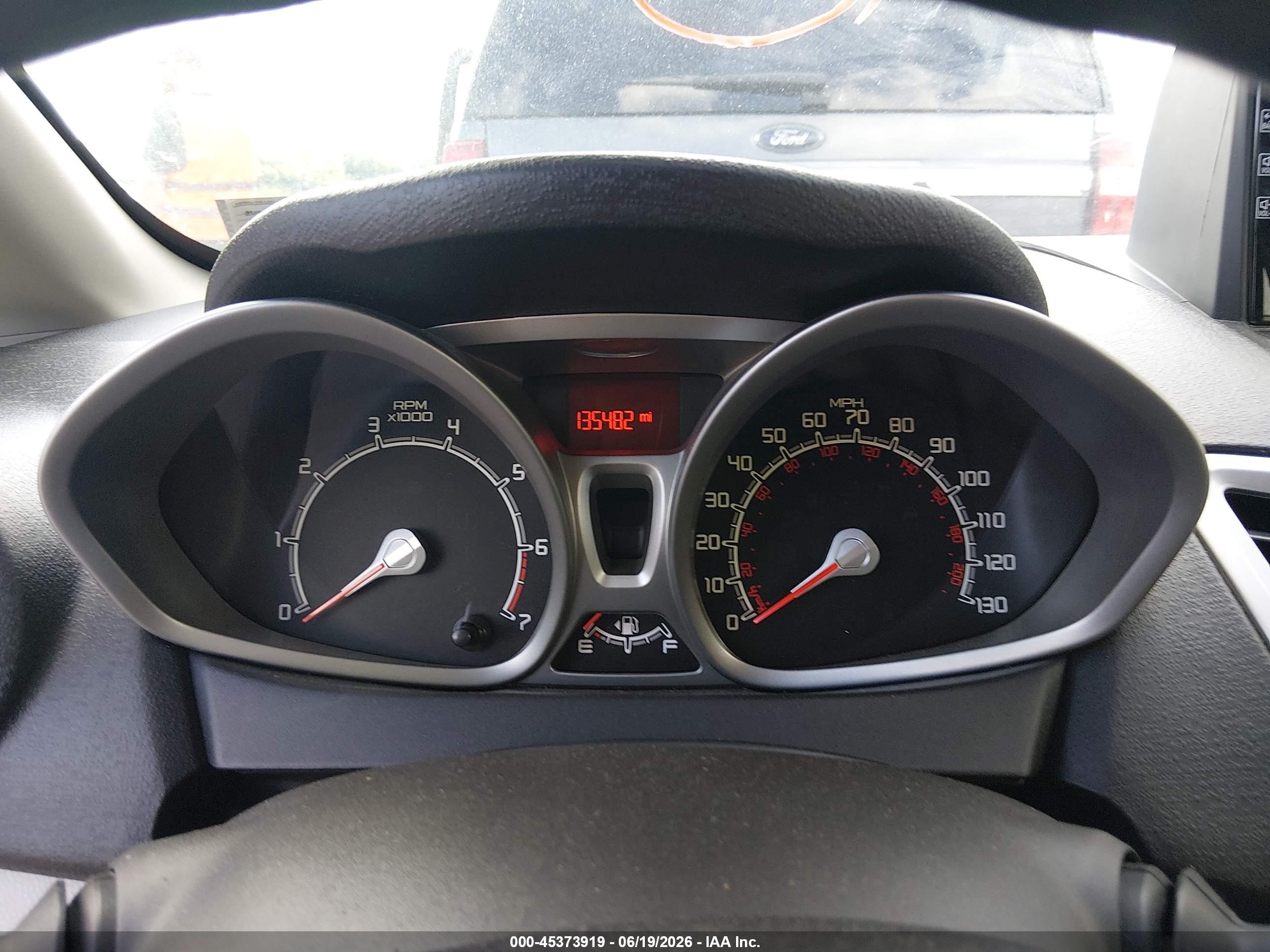 2013 Ford Fiesta Se Blue vin: 3FADP4BJ1DM199482