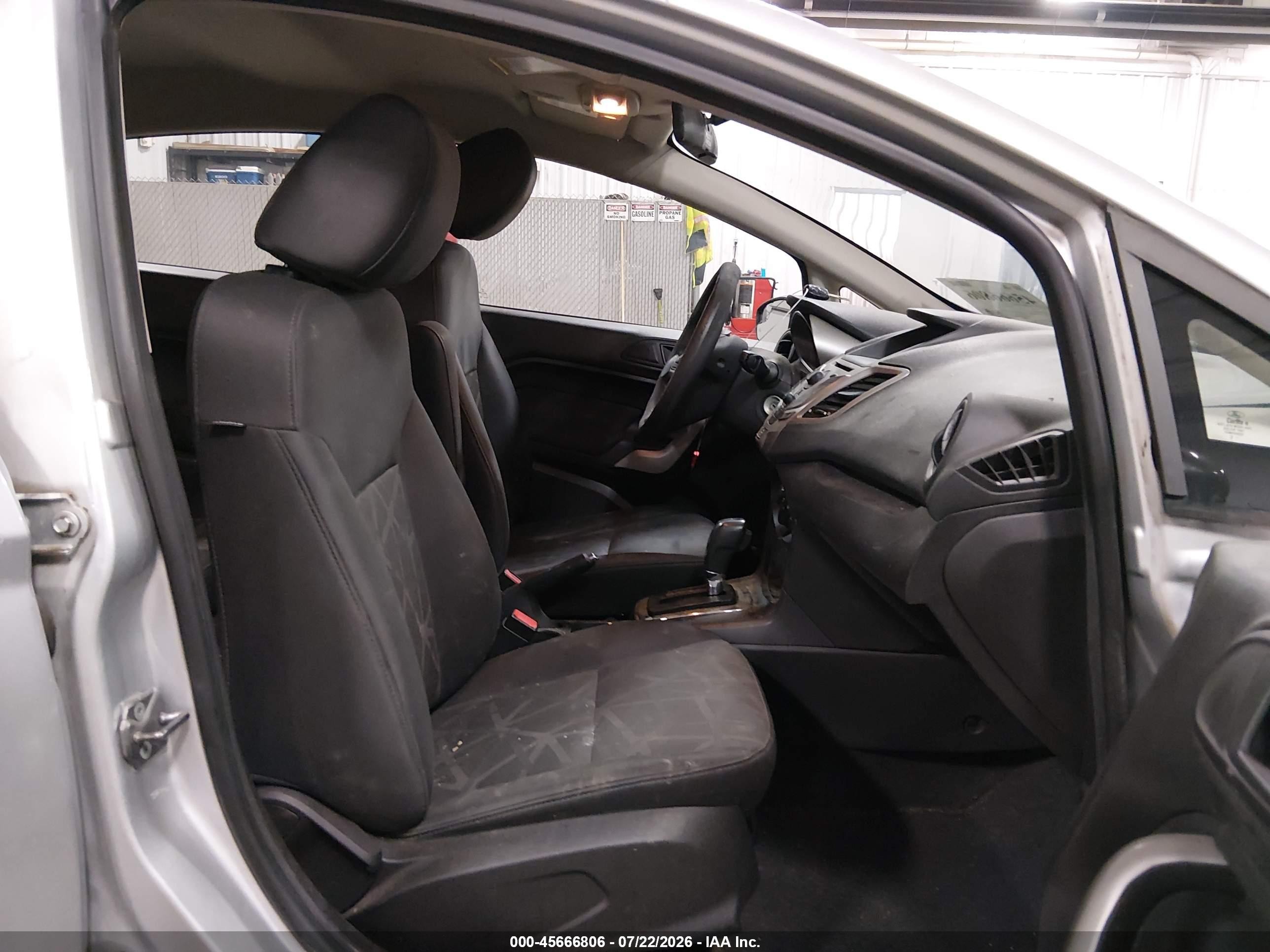 2013 Ford Fiesta Se Silver vin: 3FADP4BJ1DM205863