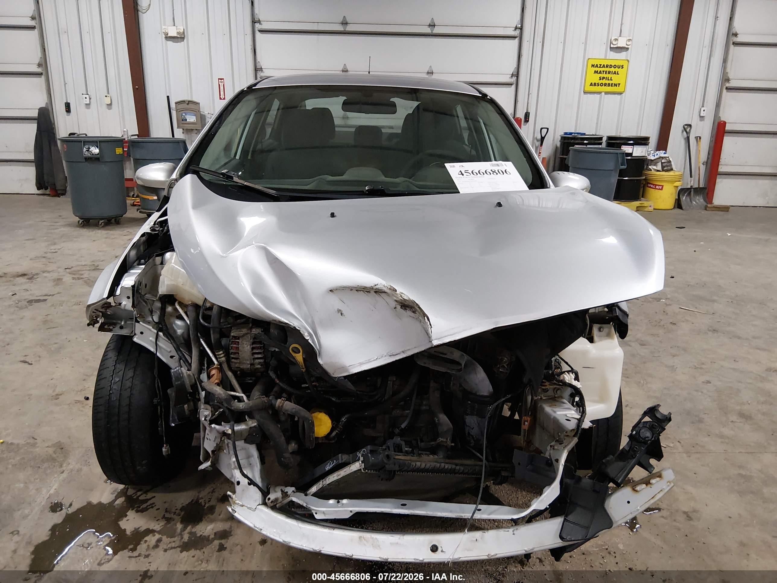 2013 Ford Fiesta Se Silver vin: 3FADP4BJ1DM205863