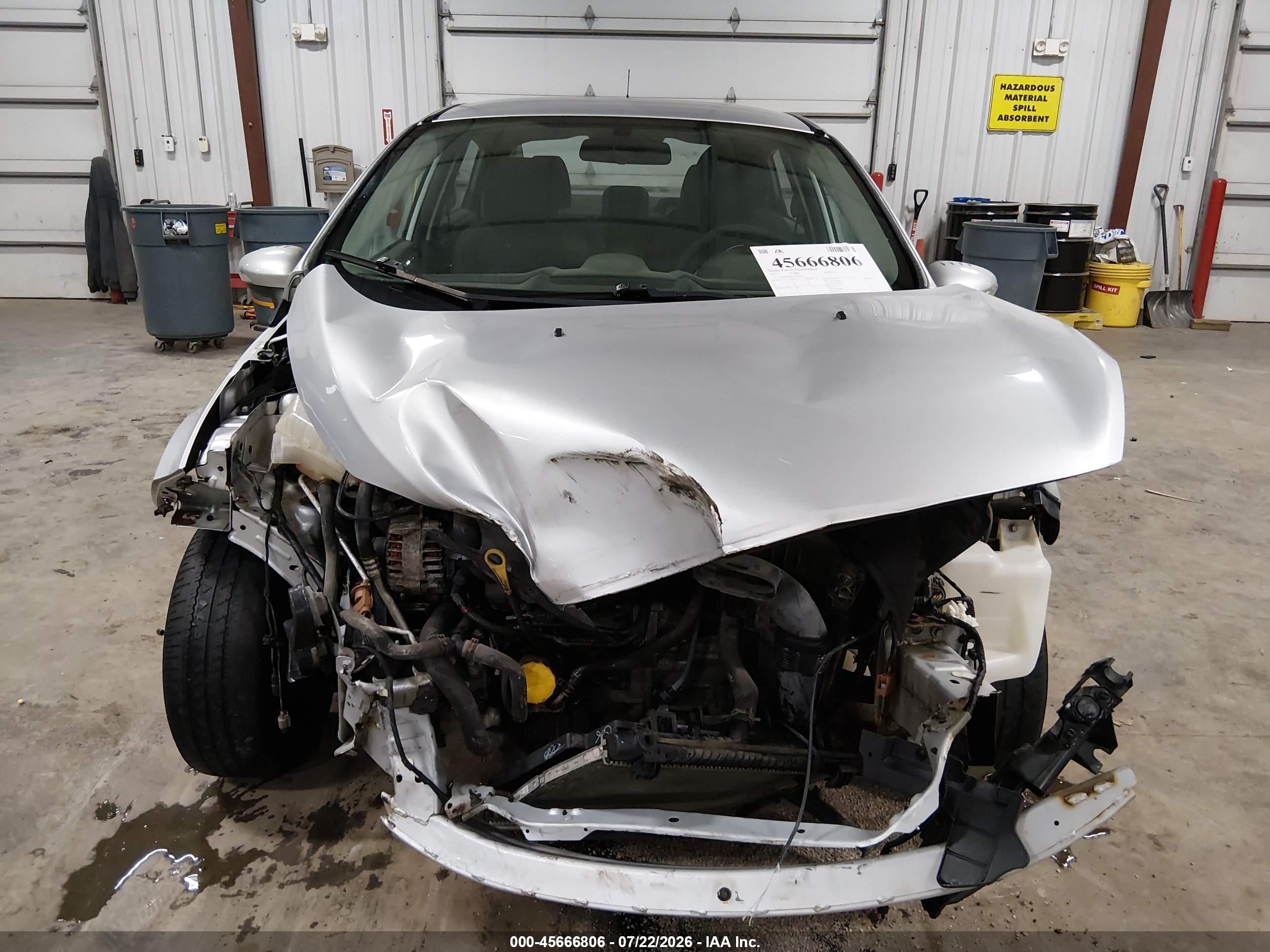 2013 Ford Fiesta Se Silver vin: 3FADP4BJ1DM205863