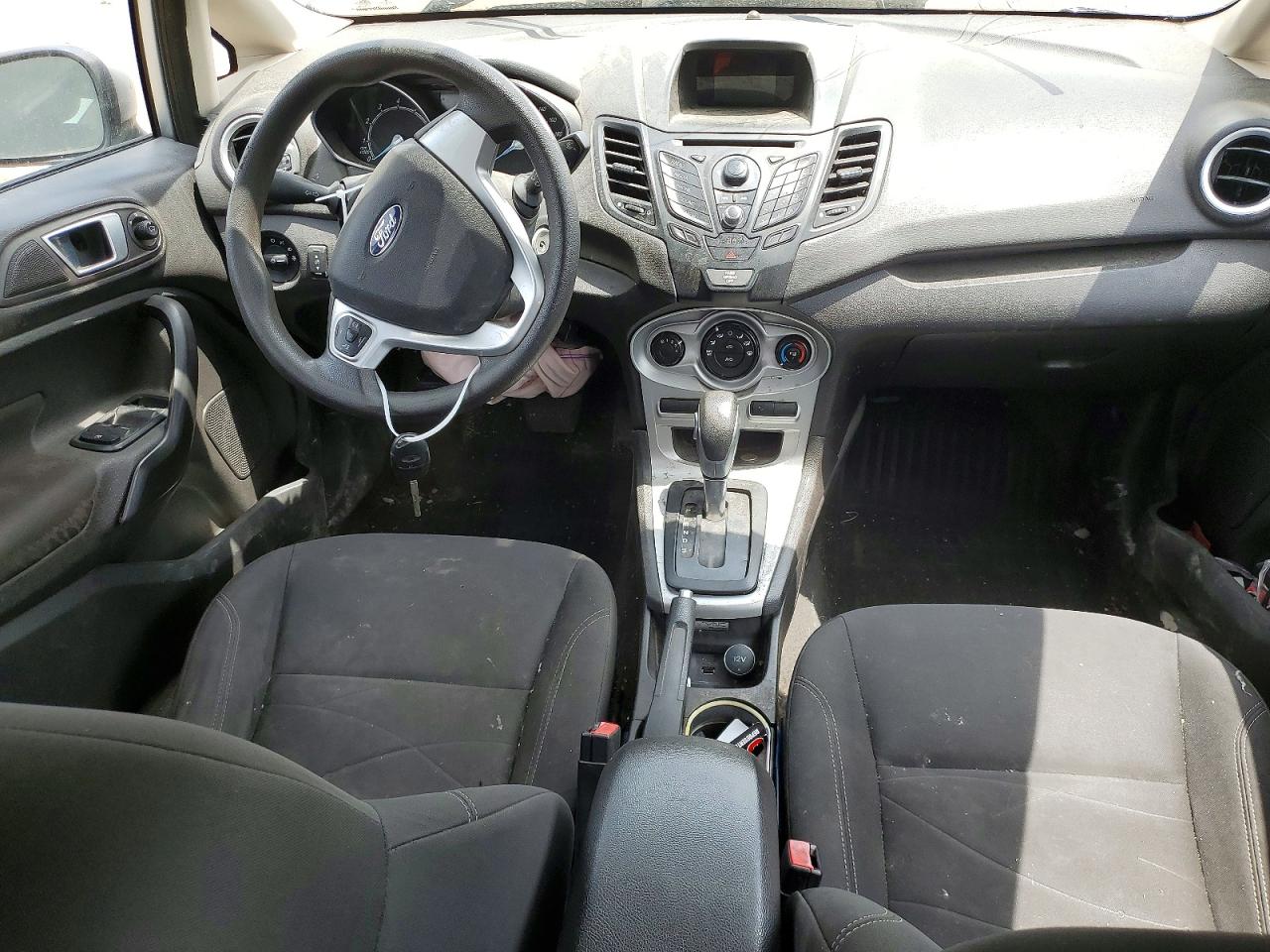 2014 Ford Fiesta Se Silver vin: 3FADP4BJ1EM105649