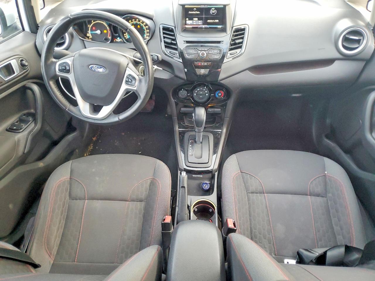 2014 Ford Fiesta Se White vin: 3FADP4BJ1EM105960