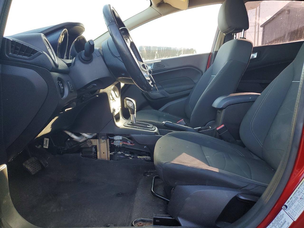 2014 Ford Fiesta Se Burgundy vin: 3FADP4BJ1EM139199