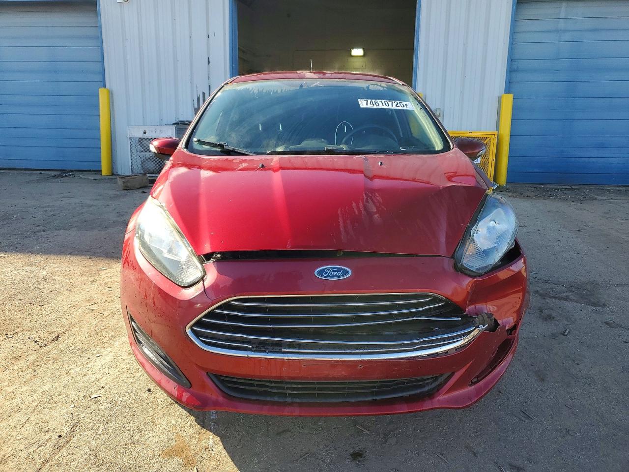 2014 Ford Fiesta Se Burgundy vin: 3FADP4BJ1EM139199