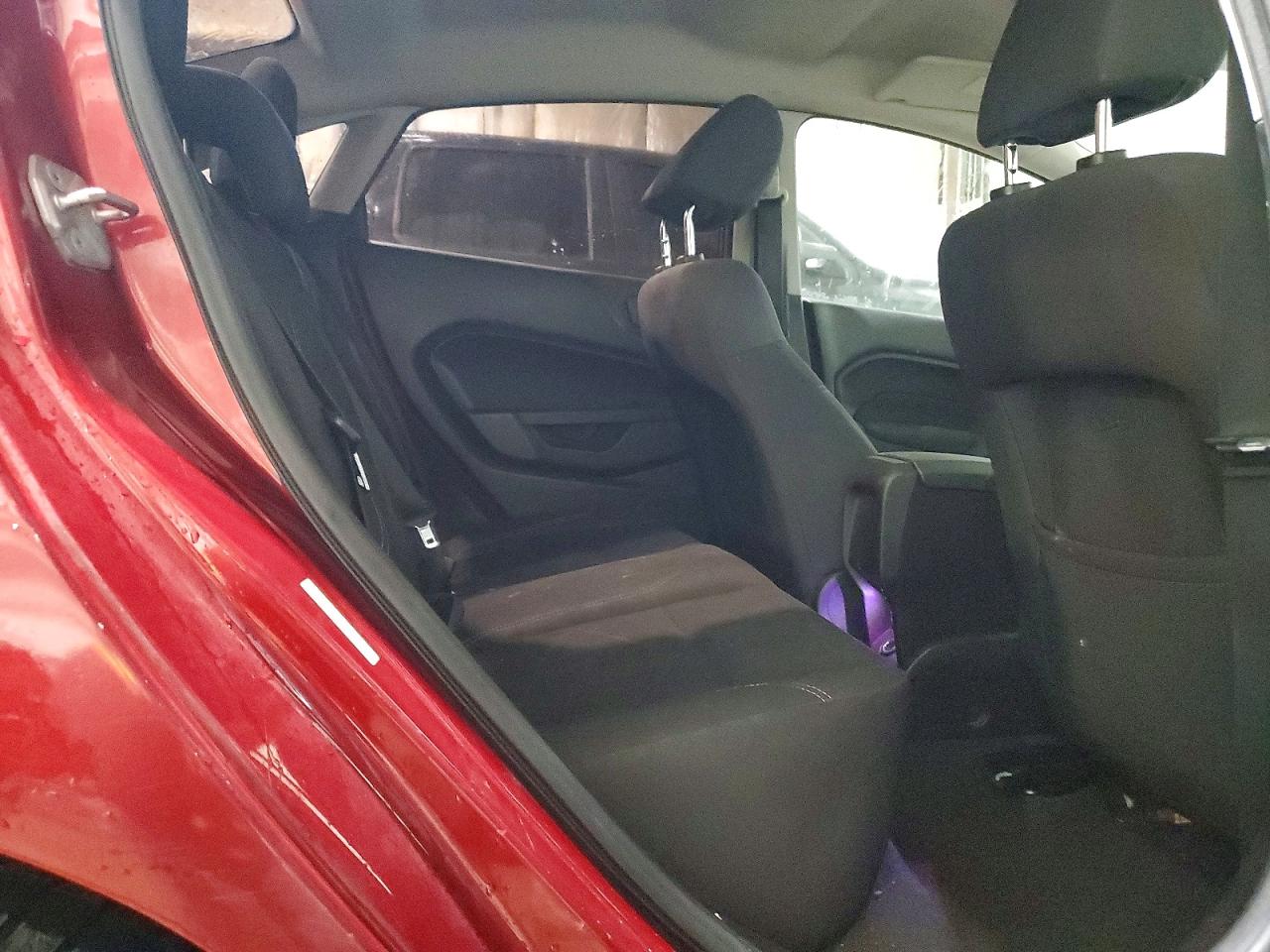 2014 Ford Fiesta Se Burgundy vin: 3FADP4BJ1EM139199