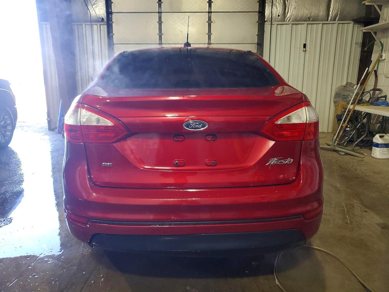 2014 Ford Fiesta Se Burgundy vin: 3FADP4BJ1EM139199