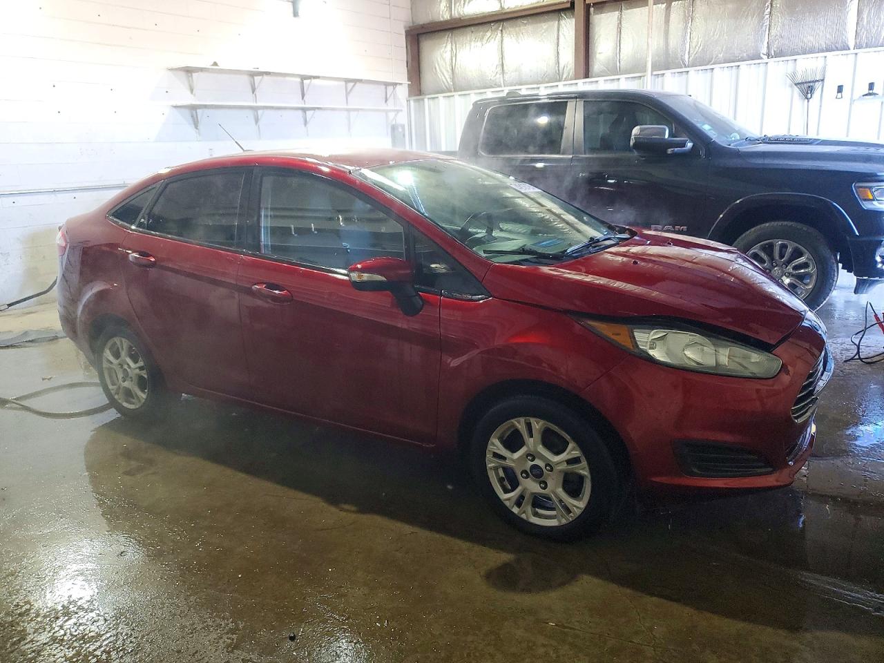 2014 Ford Fiesta Se Burgundy vin: 3FADP4BJ1EM139199