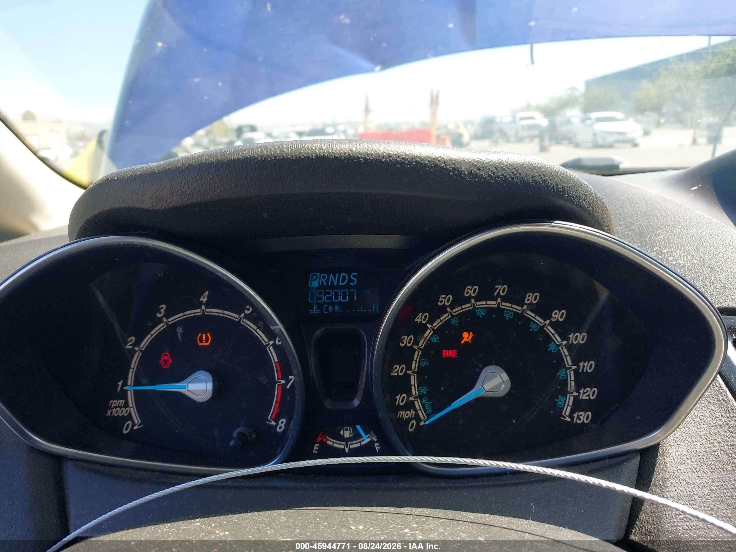 2014 Ford Fiesta Se Blue vin: 3FADP4BJ1EM154298