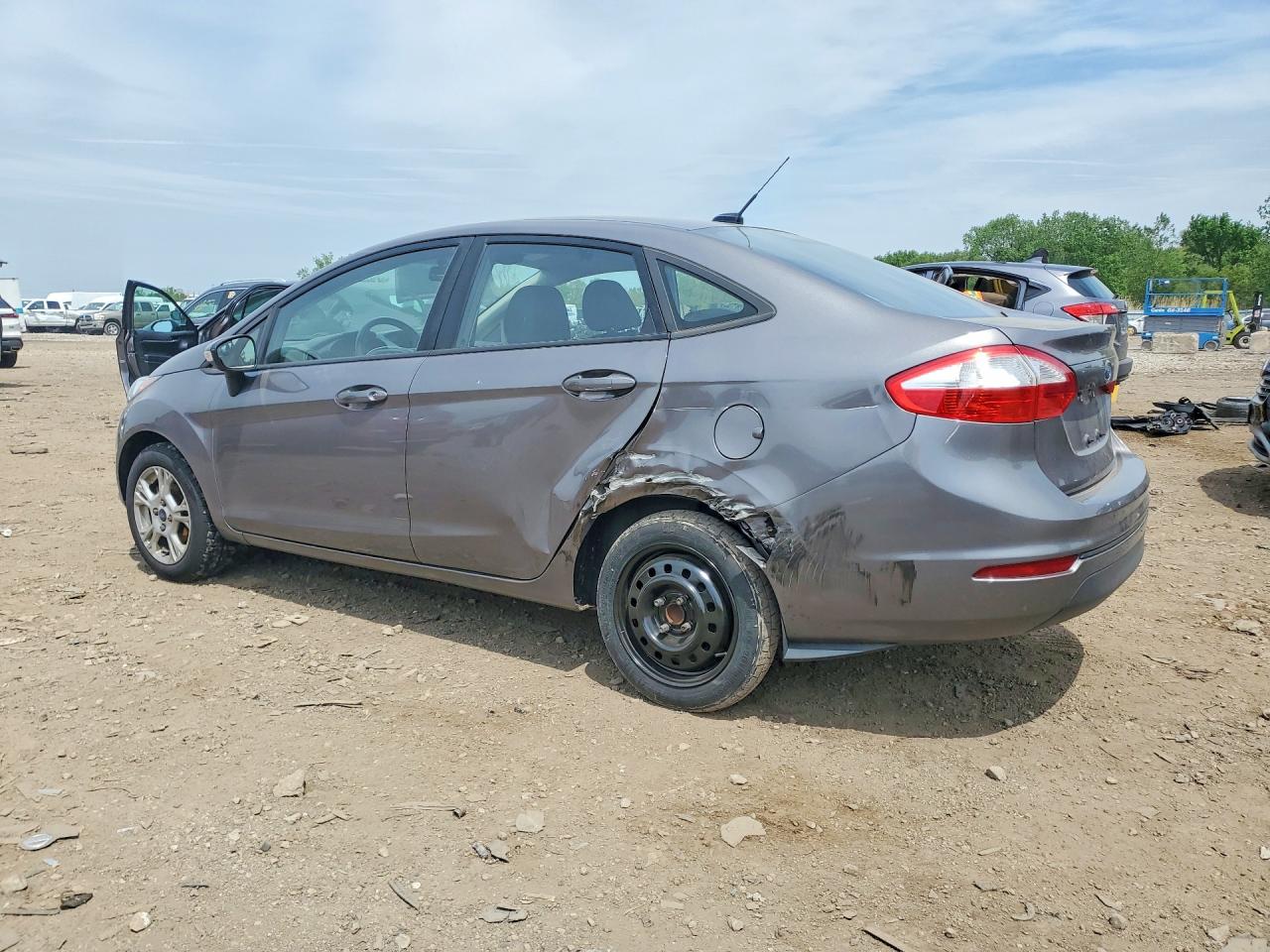 2014 Ford Fiesta Se Серый vin: 3FADP4BJ1EM171327