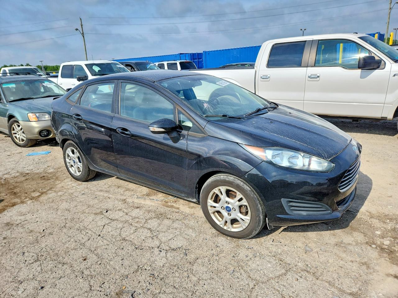 2014 Ford Fiesta Se Gray vin: 3FADP4BJ1EM174261