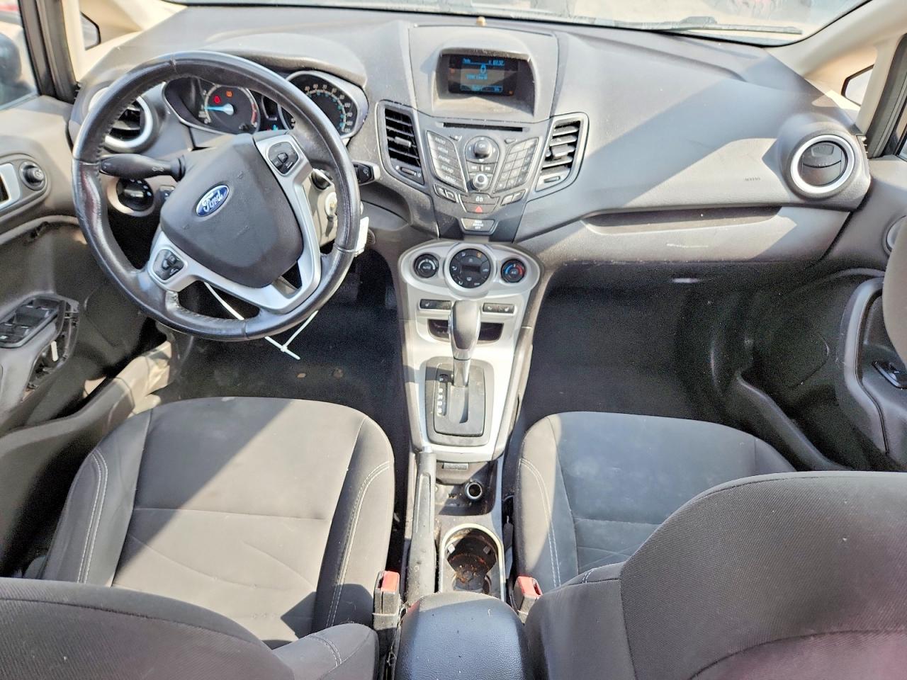 2014 Ford Fiesta Se Gray vin: 3FADP4BJ1EM174261