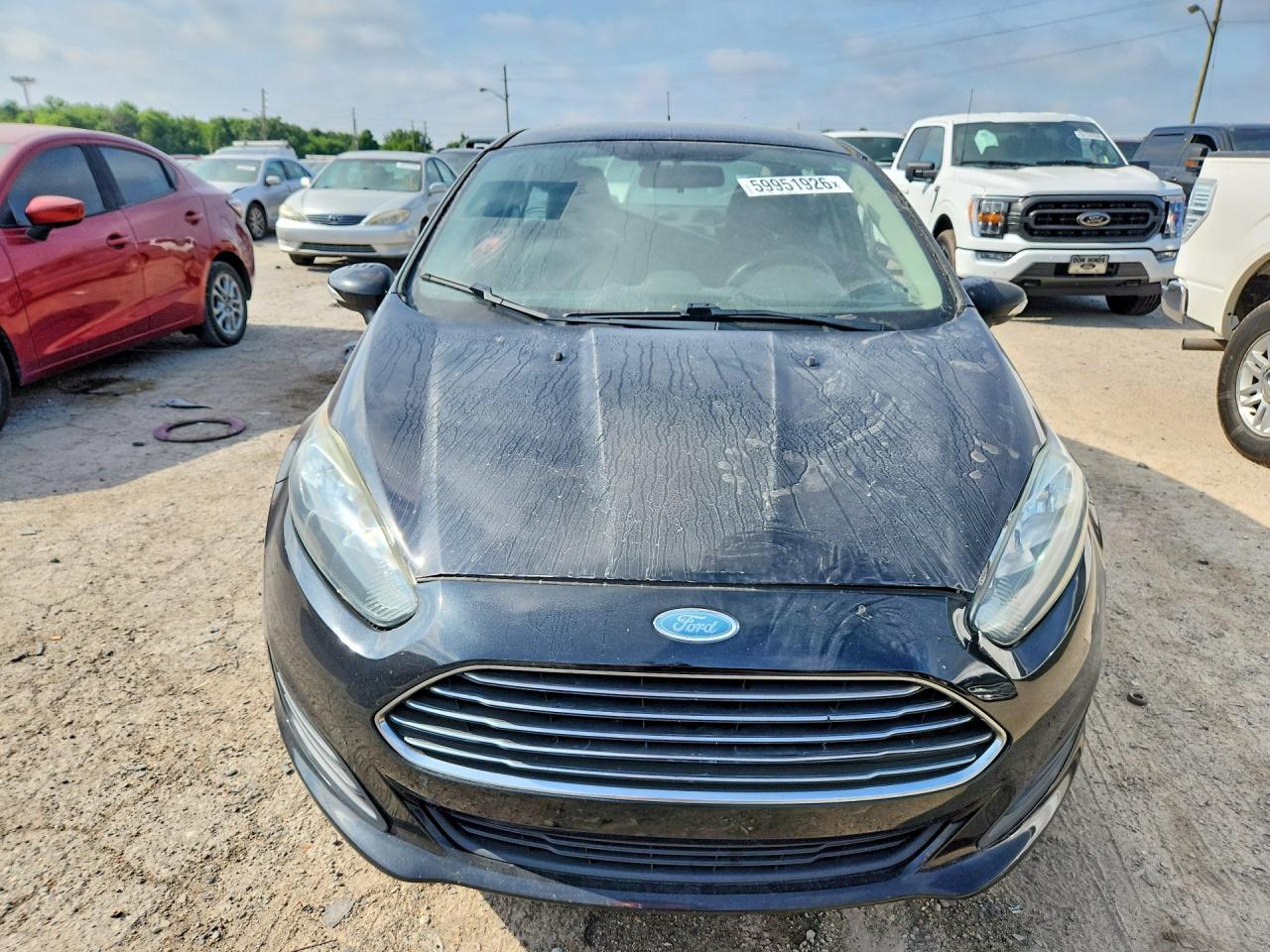 2014 Ford Fiesta Se Gray vin: 3FADP4BJ1EM174261