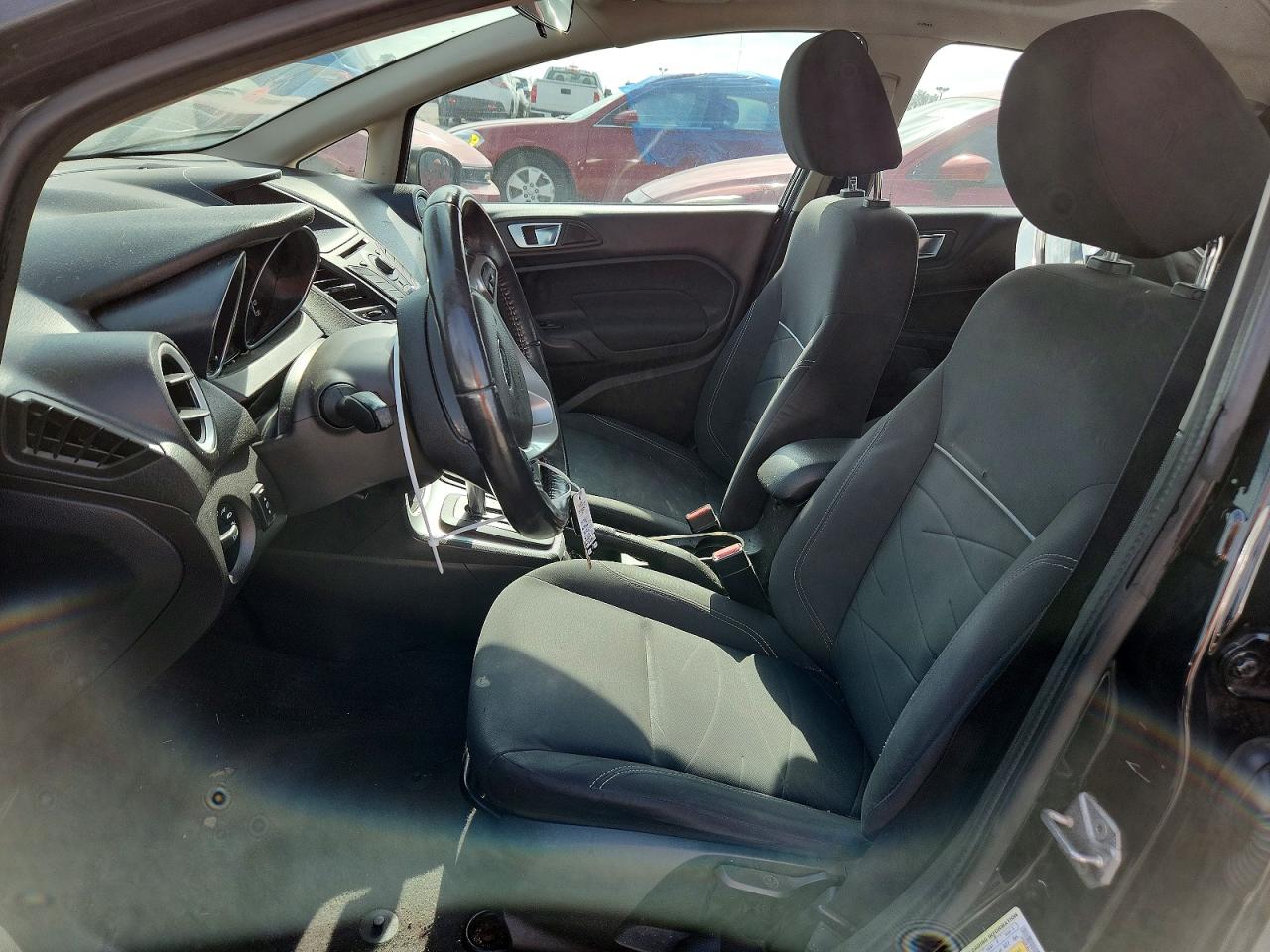 2014 Ford Fiesta Se Gray vin: 3FADP4BJ1EM174261