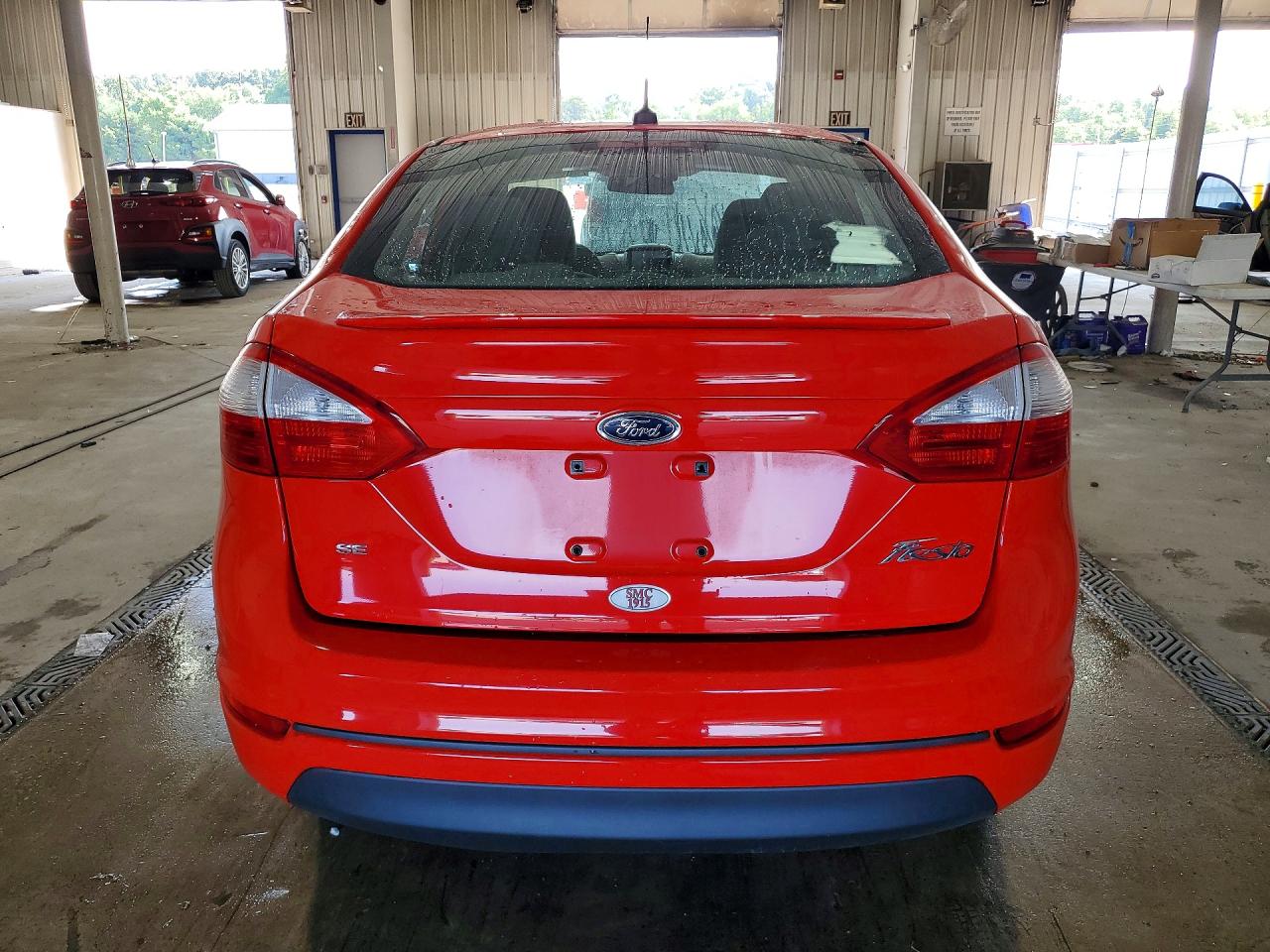 2014 Ford Fiesta Se Red vin: 3FADP4BJ1EM225662