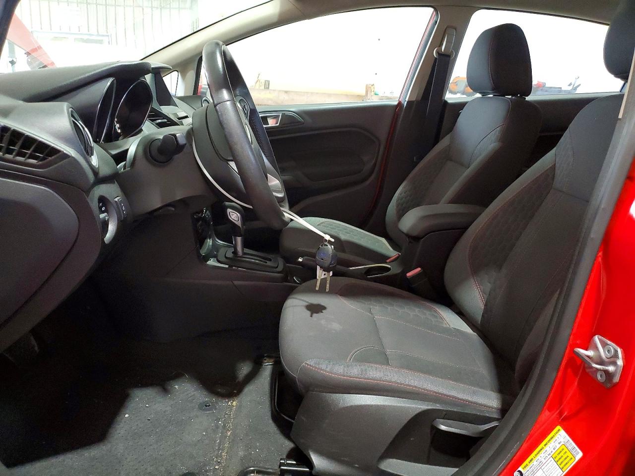 2014 Ford Fiesta Se Red vin: 3FADP4BJ1EM225662