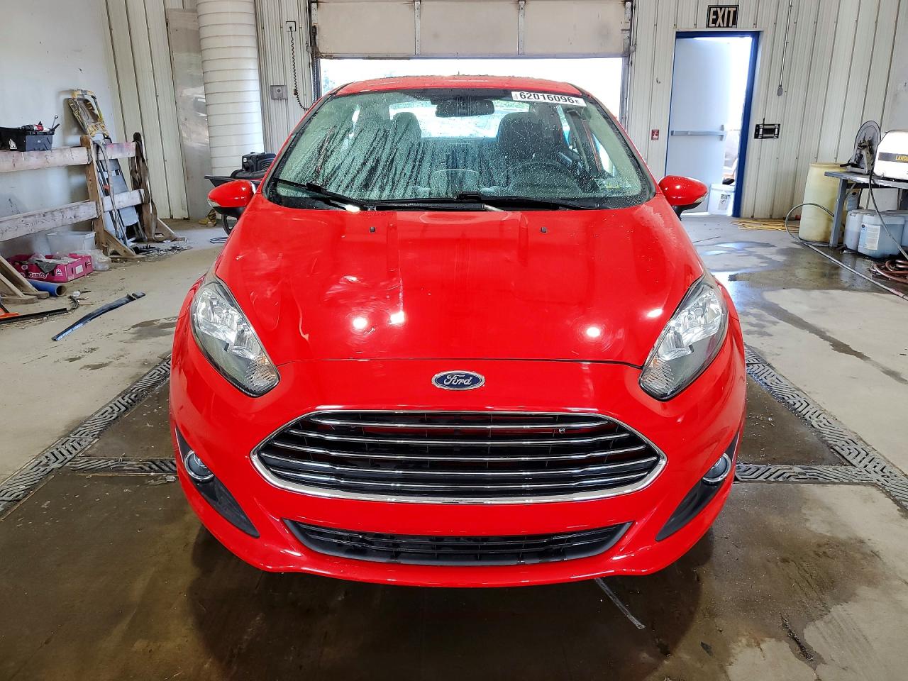 2014 Ford Fiesta Se Red vin: 3FADP4BJ1EM225662