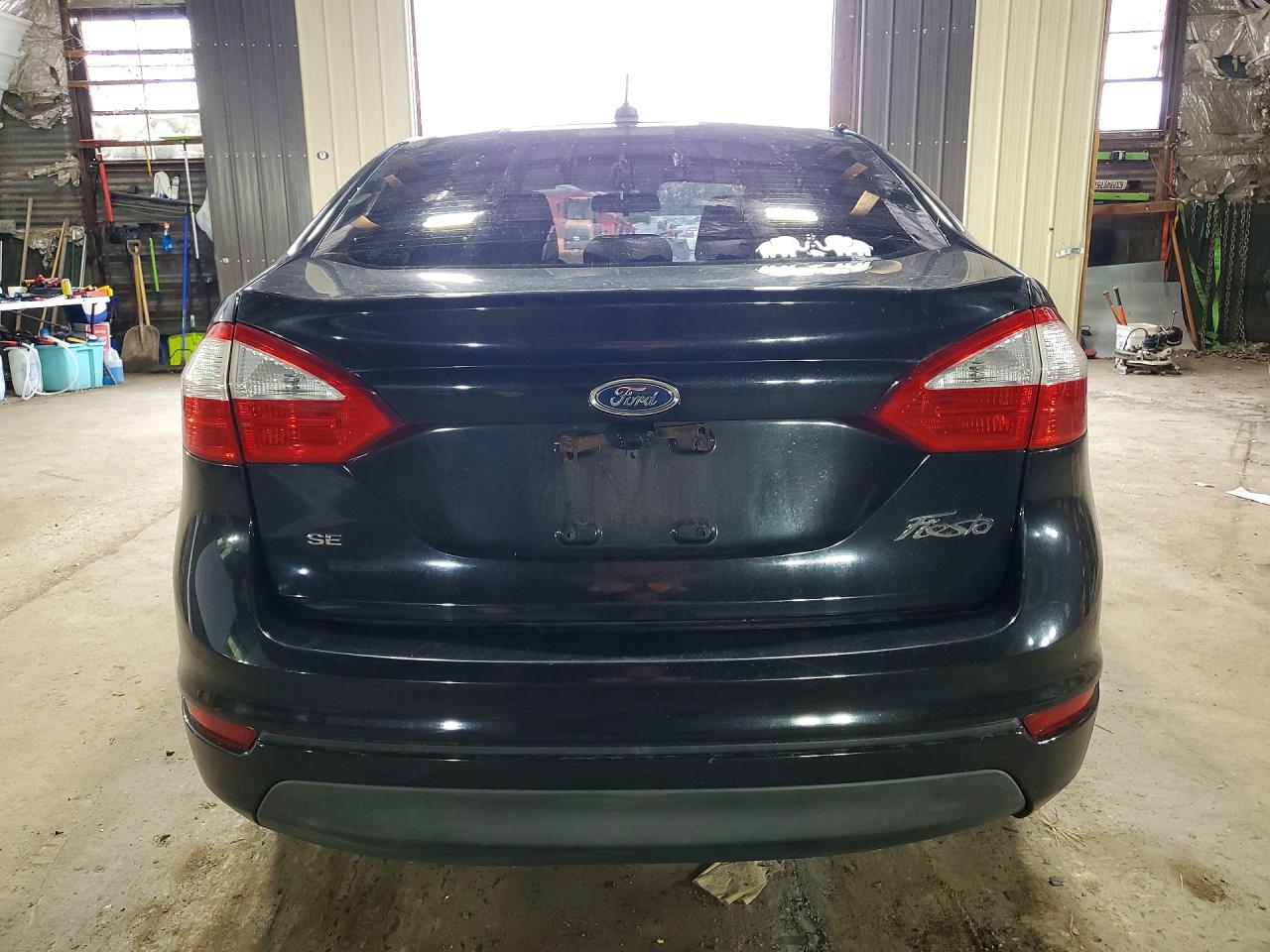 2014 Ford Fiesta Se Black vin: 3FADP4BJ1EM232577