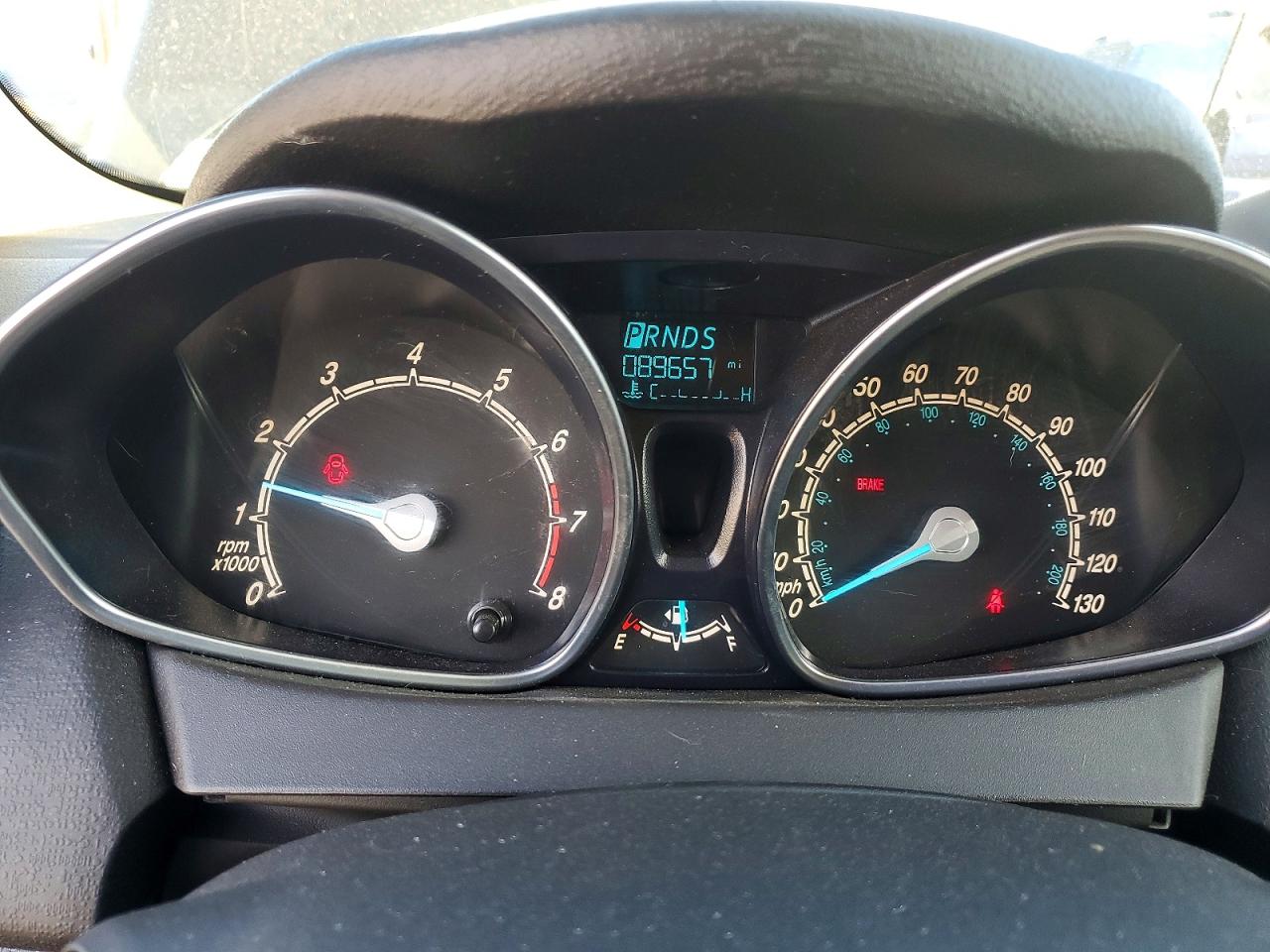 2014 Ford Fiesta Se Black vin: 3FADP4BJ1EM233227
