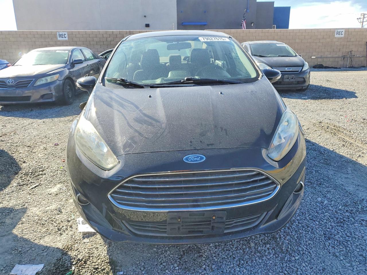 2014 Ford Fiesta Se Black vin: 3FADP4BJ1EM233227