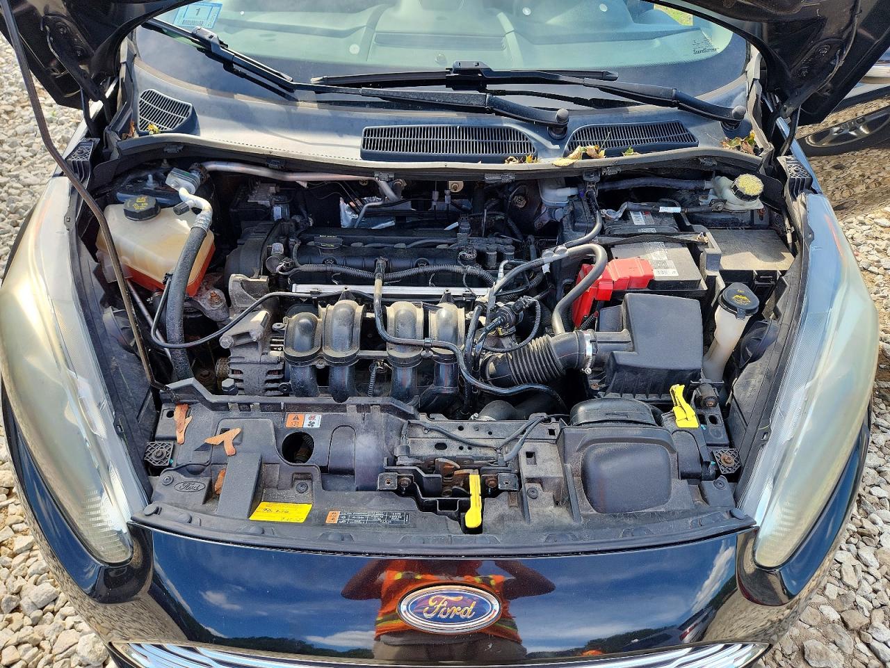 2015 Ford Fiesta Se Black vin: 3FADP4BJ1FM157154
