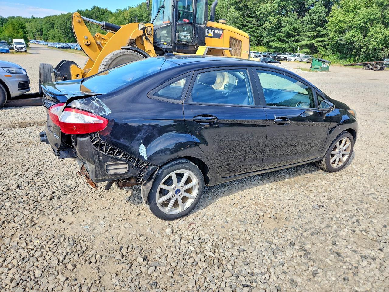 2015 Ford Fiesta Se Black vin: 3FADP4BJ1FM157154