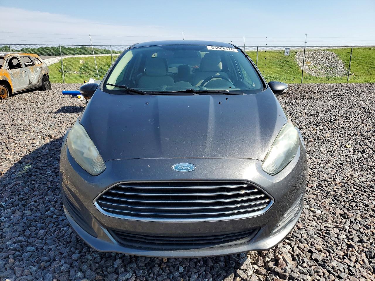 2015 Ford Fiesta Se Gray vin: 3FADP4BJ1FM160765