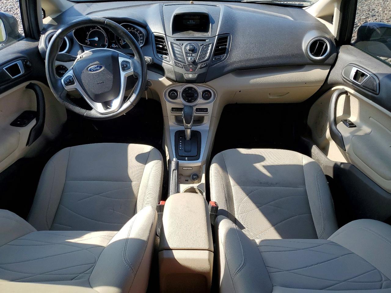 2015 Ford Fiesta Se Gray vin: 3FADP4BJ1FM160765
