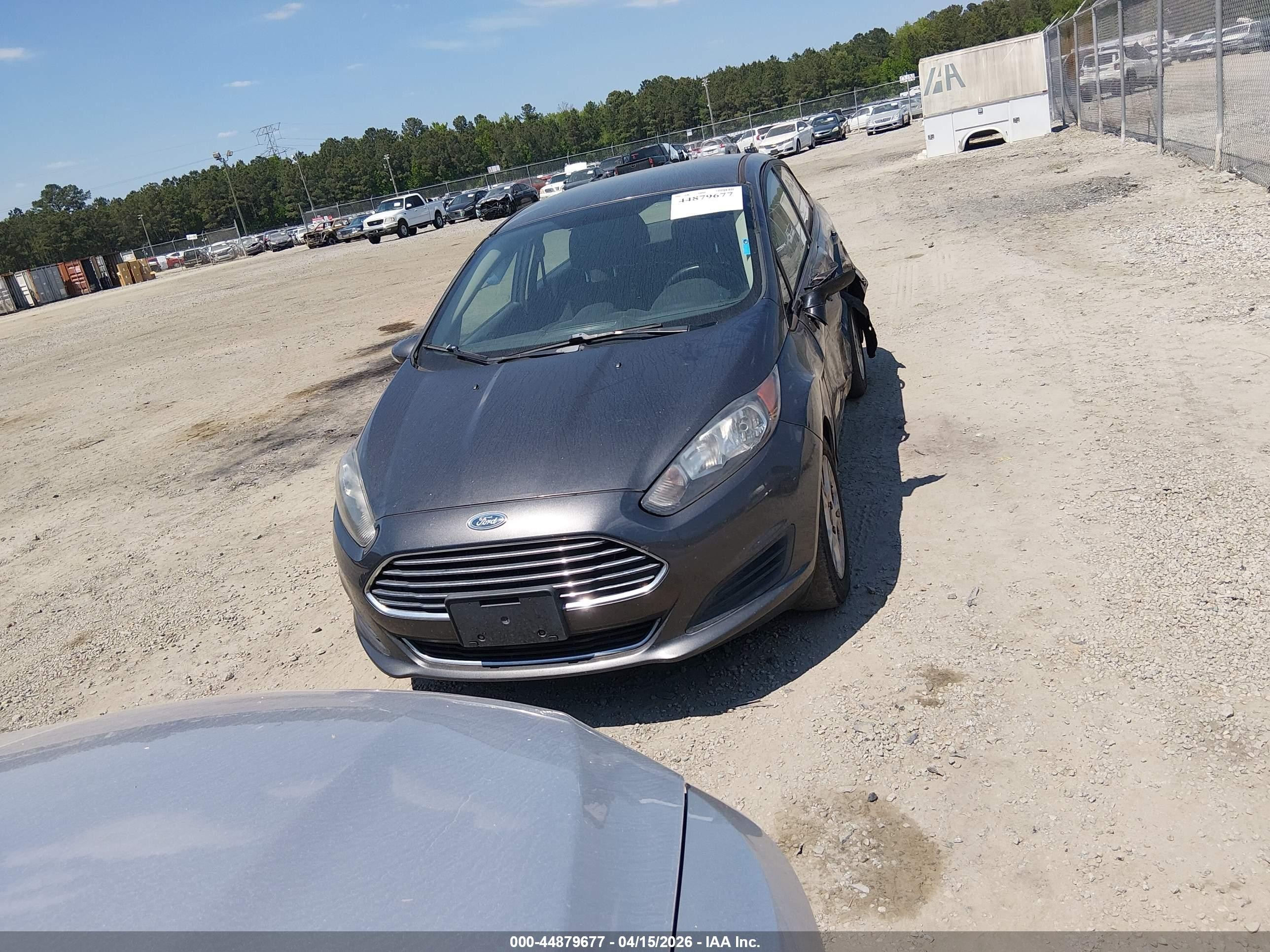 2015 Ford Fiesta Se Black vin: 3FADP4BJ1FM161382
