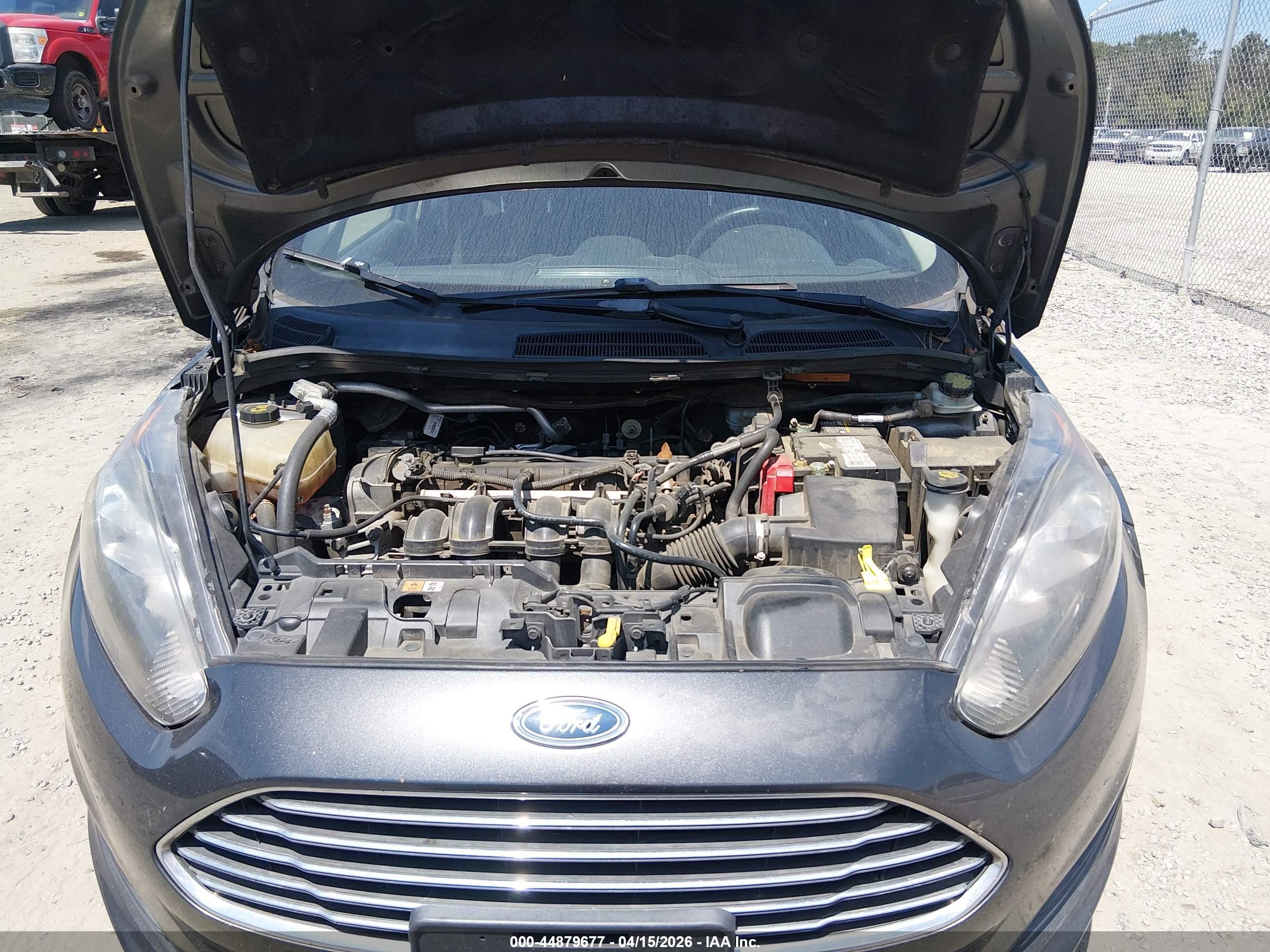 2015 Ford Fiesta Se Black vin: 3FADP4BJ1FM161382