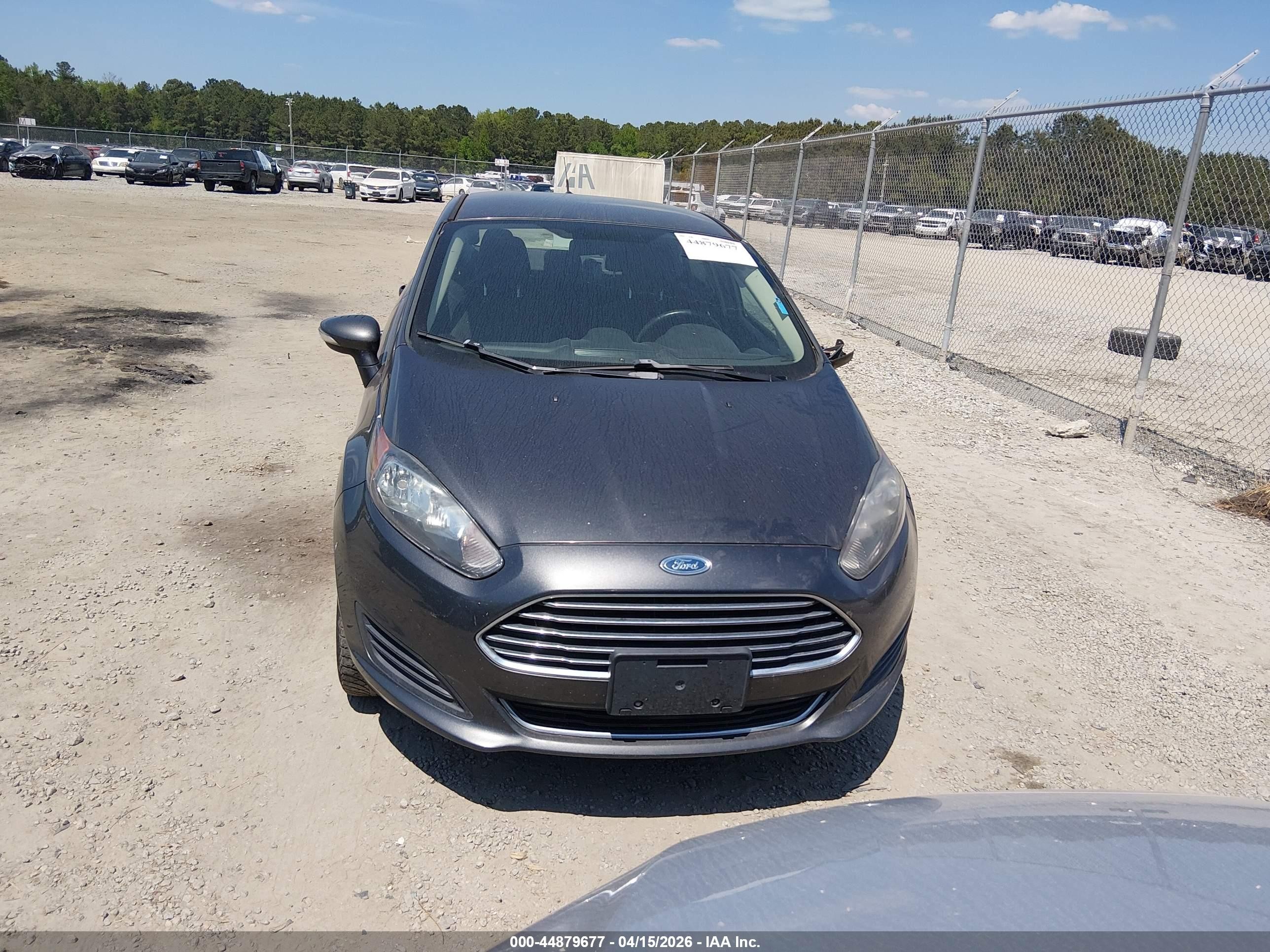 2015 Ford Fiesta Se Black vin: 3FADP4BJ1FM161382