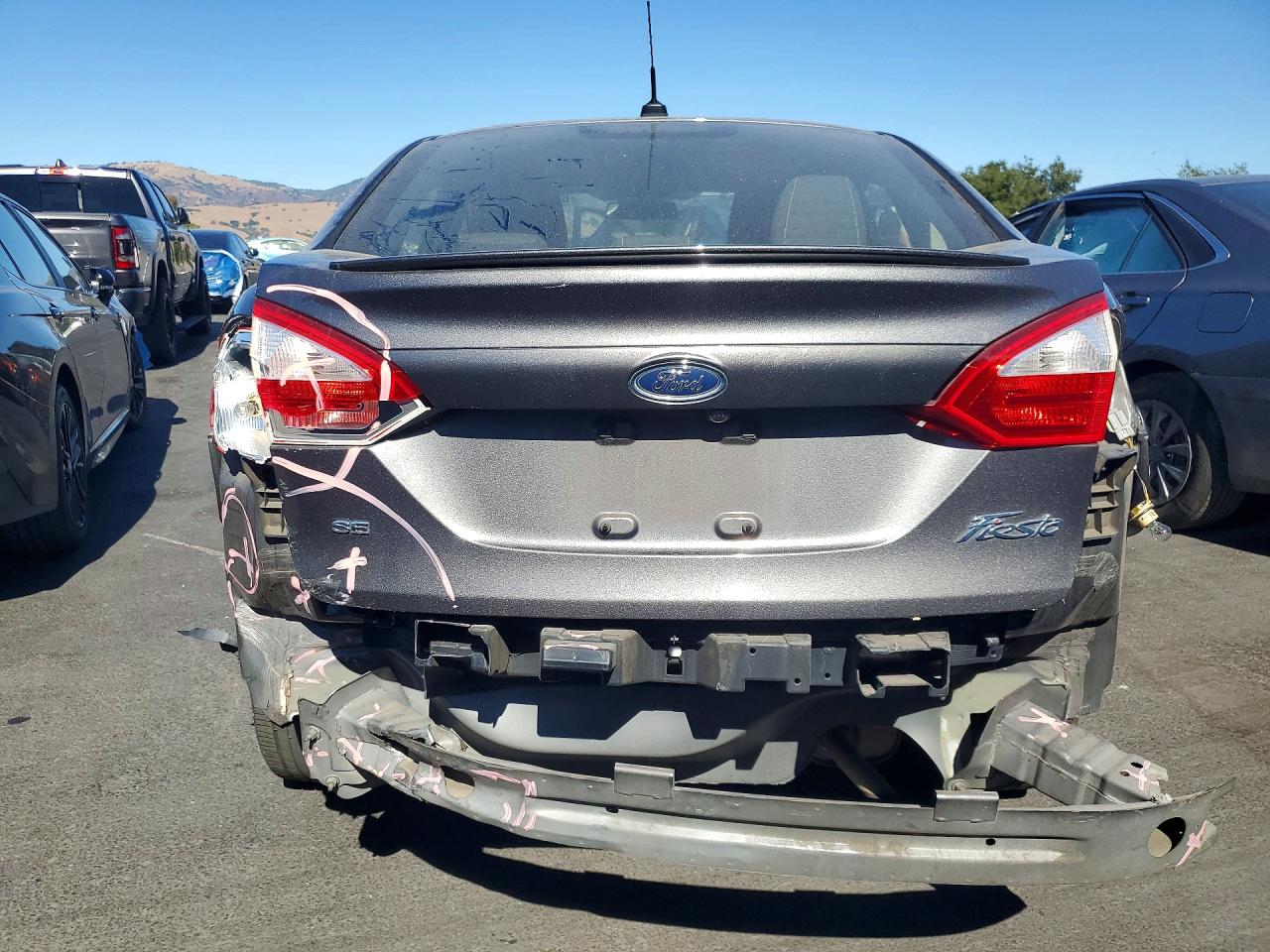 2019 Ford Fiesta Se Charcoal vin: 3FADP4BJ1KM133107