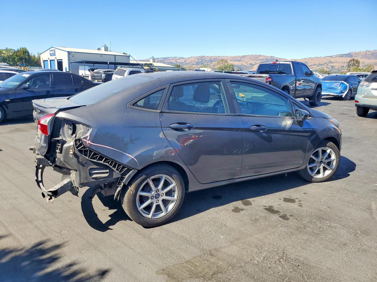 2019 Ford Fiesta Se Charcoal vin: 3FADP4BJ1KM133107