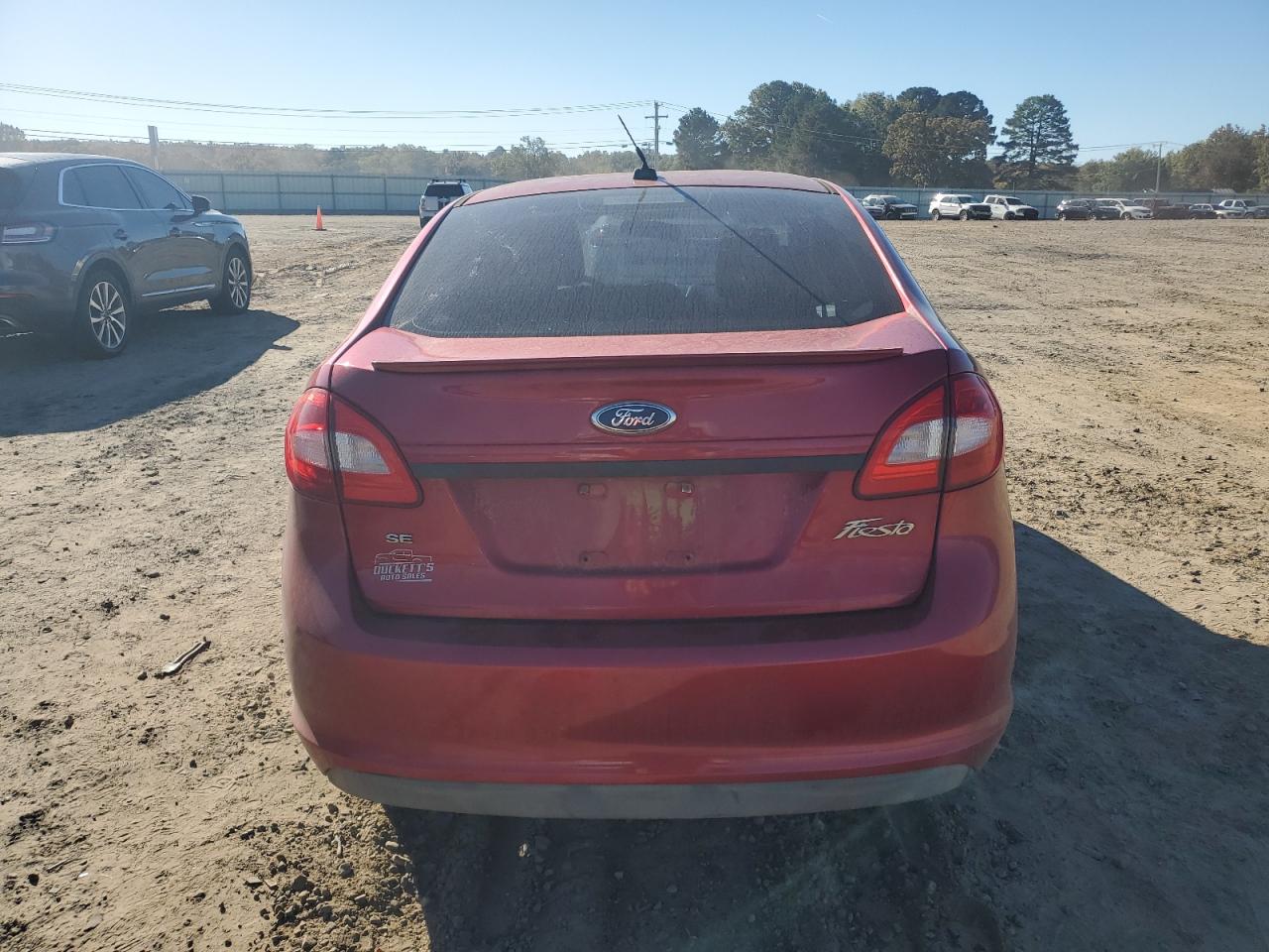 2011 Ford Fiesta Se Red vin: 3FADP4BJ2BM173924