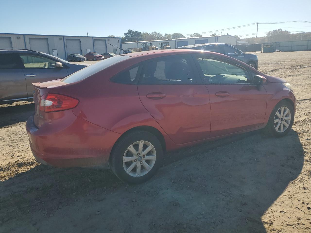 2011 Ford Fiesta Se Red vin: 3FADP4BJ2BM173924