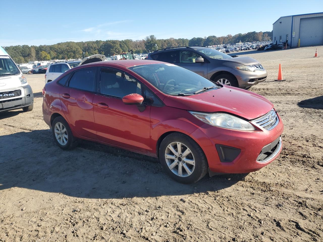 2011 Ford Fiesta Se Red vin: 3FADP4BJ2BM173924