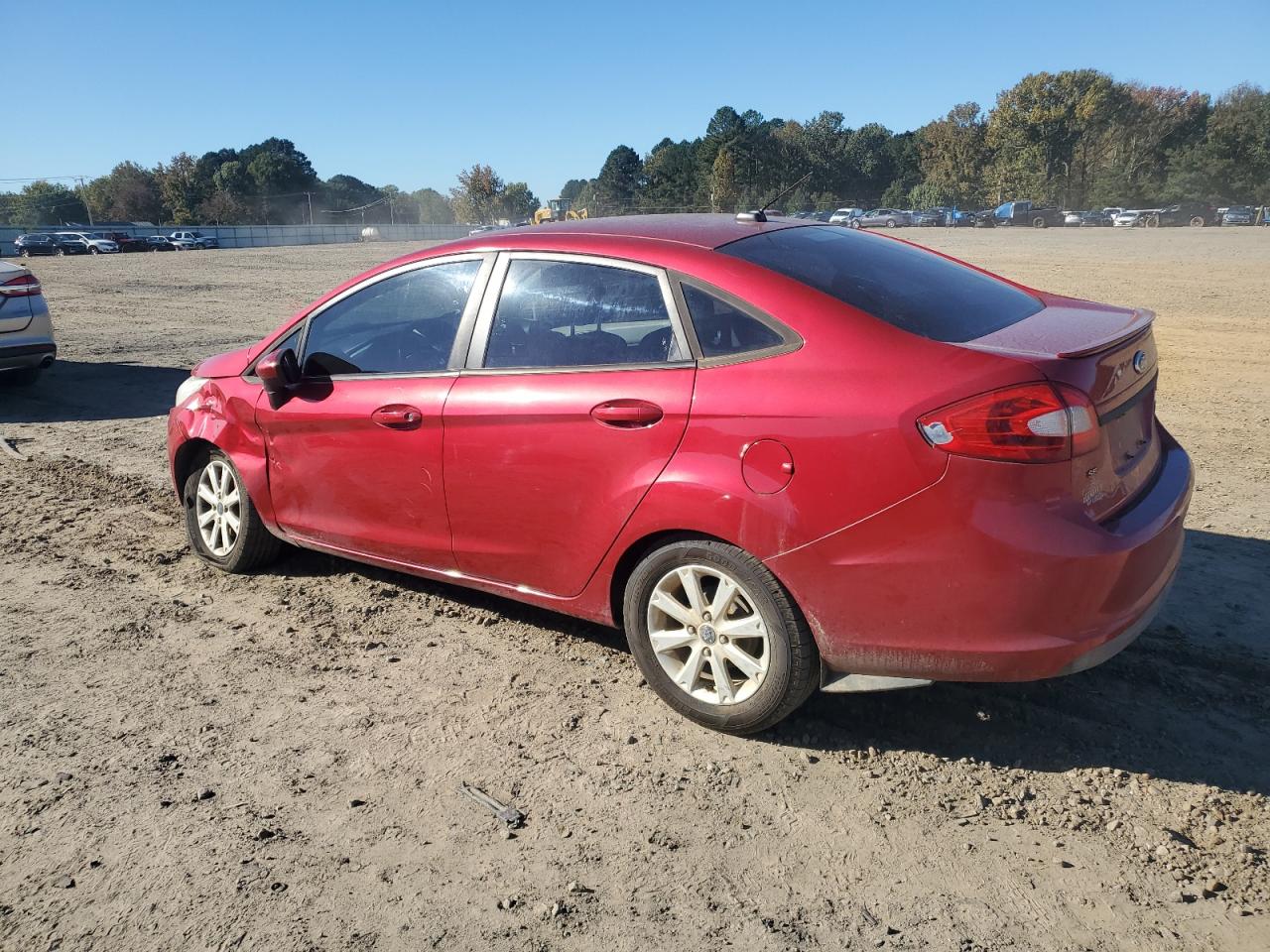 2011 Ford Fiesta Se Red vin: 3FADP4BJ2BM173924