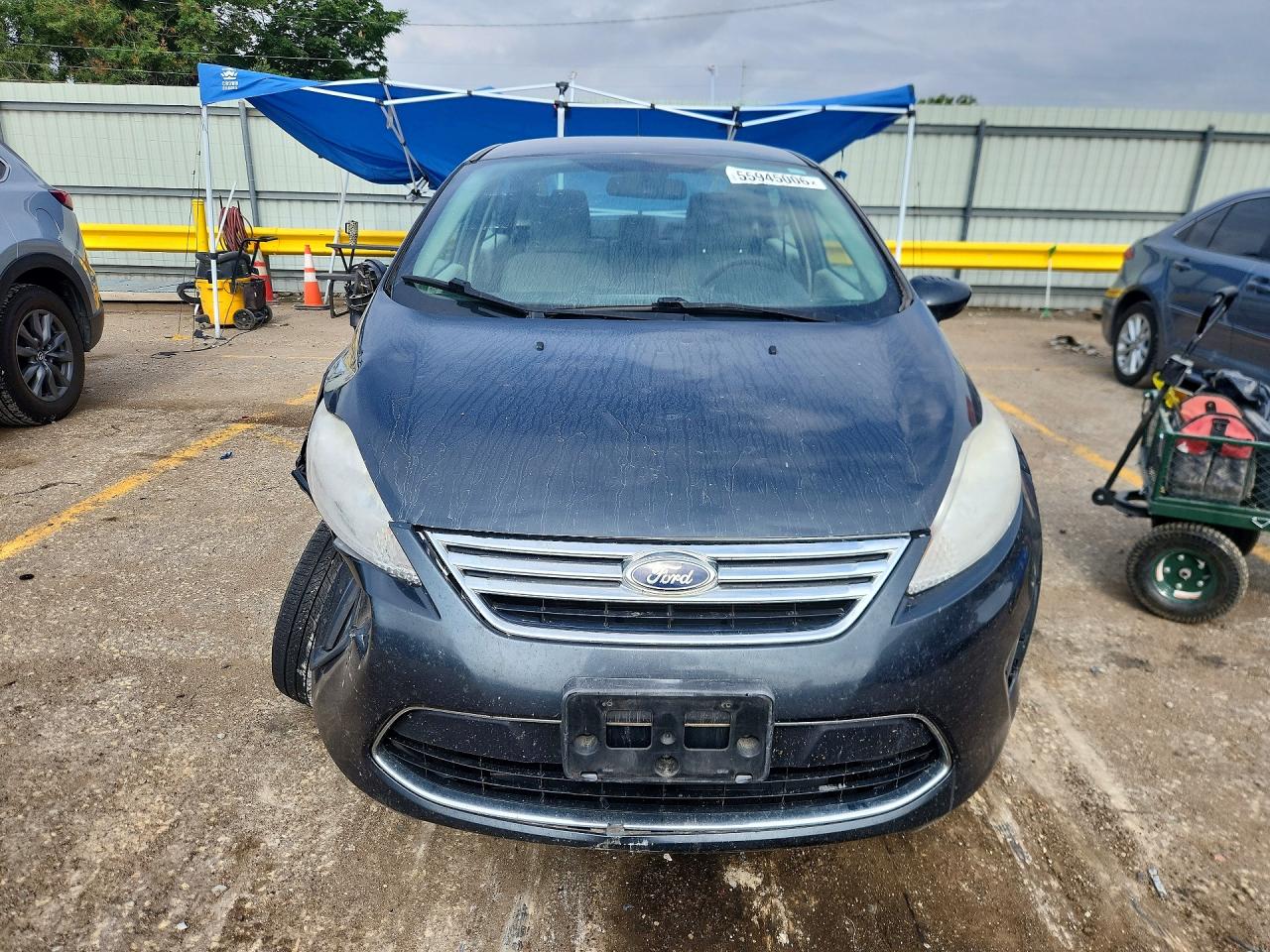 2011 Ford Fiesta Se Blue vin: 3FADP4BJ2BM223737