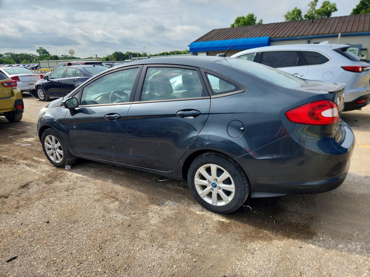 2011 Ford Fiesta Se Blue vin: 3FADP4BJ2BM223737