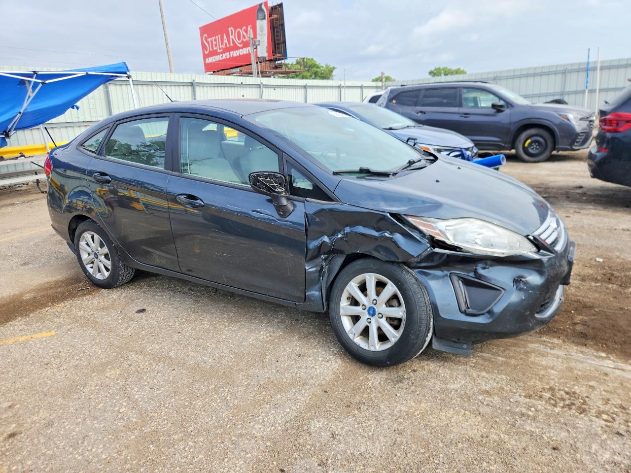 2011 Ford Fiesta Se Blue vin: 3FADP4BJ2BM223737